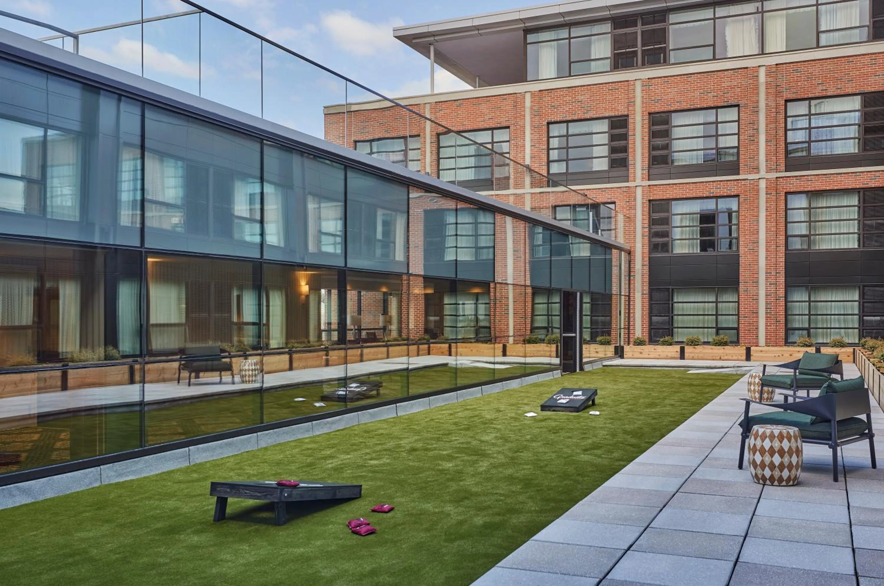 Garden in Graduate by Hilton Bloomington