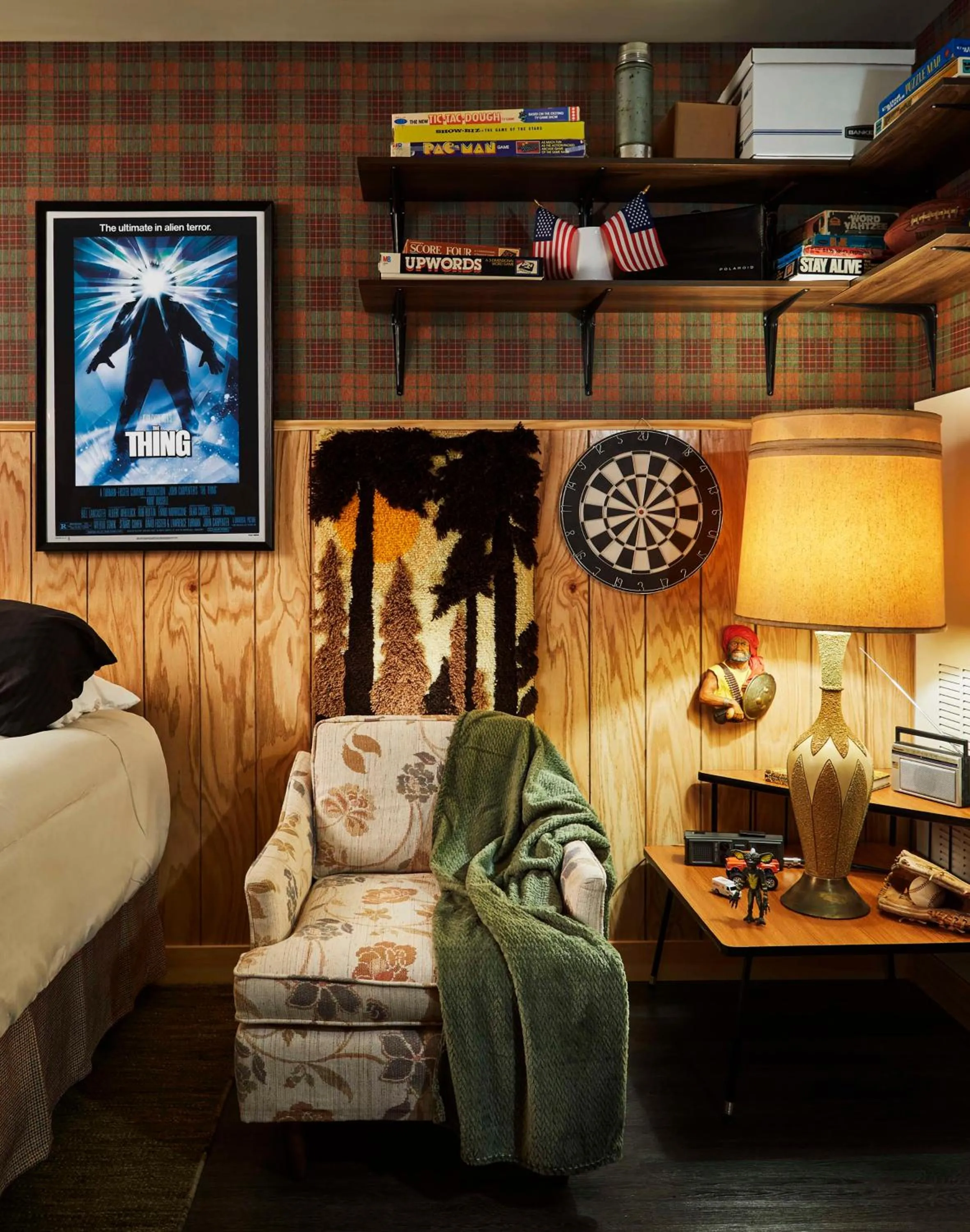 Living room in Graduate by Hilton Bloomington