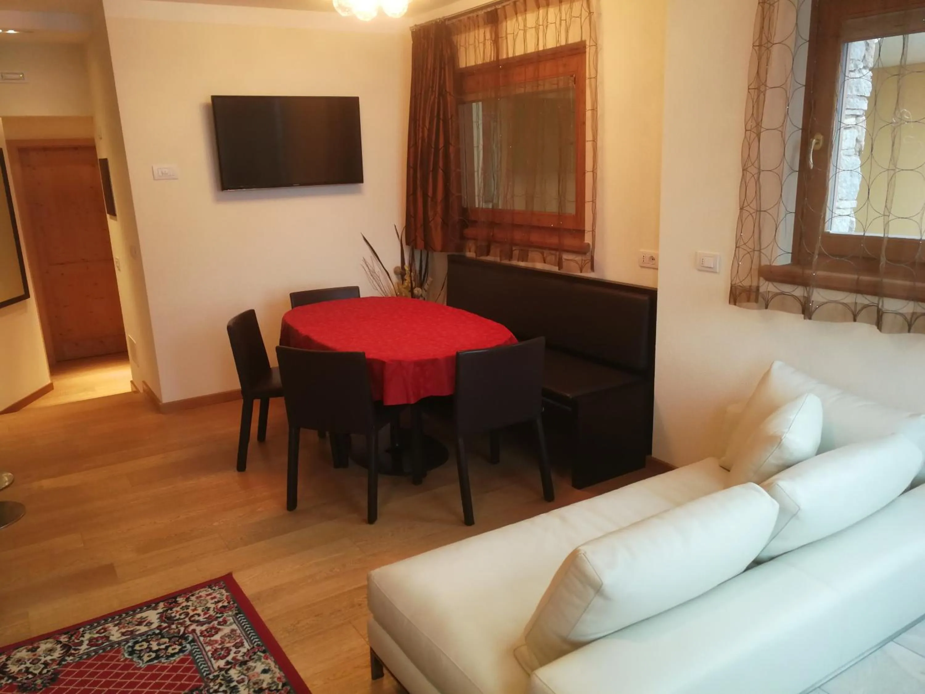 Living room in Chalet Mottolino