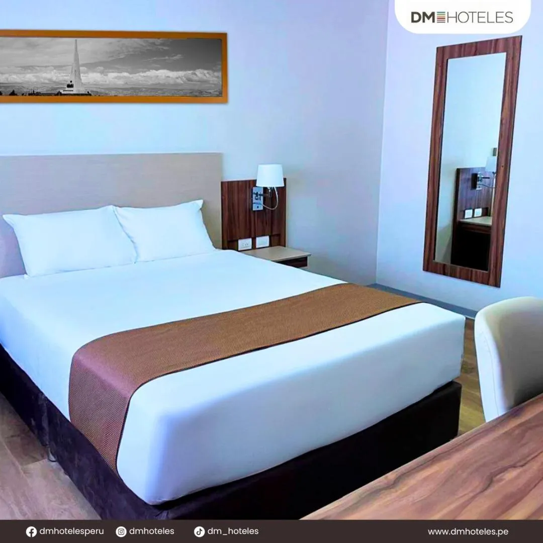 Bed in DM Hoteles Ayacucho