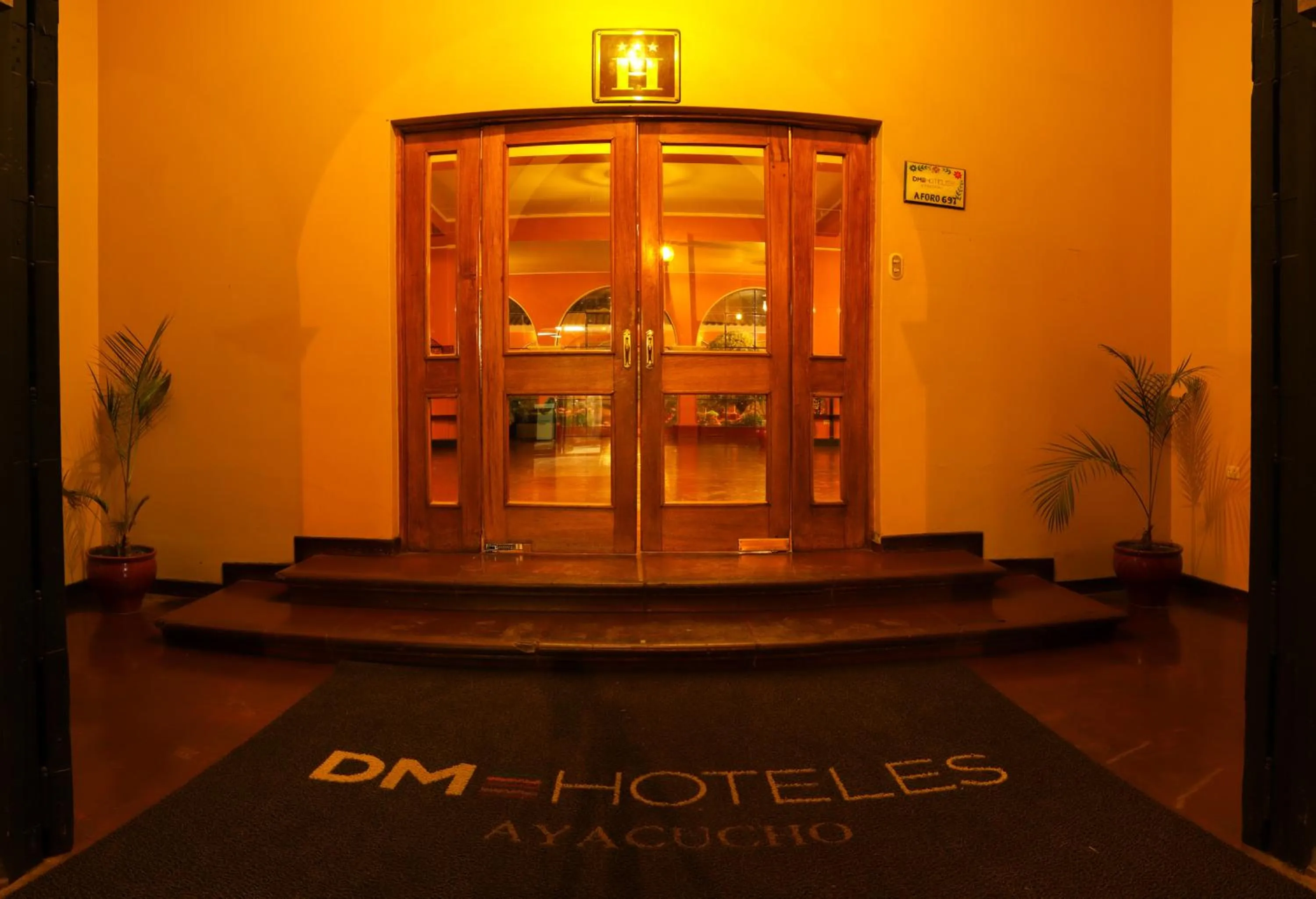 Facade/entrance in DM Hoteles Ayacucho