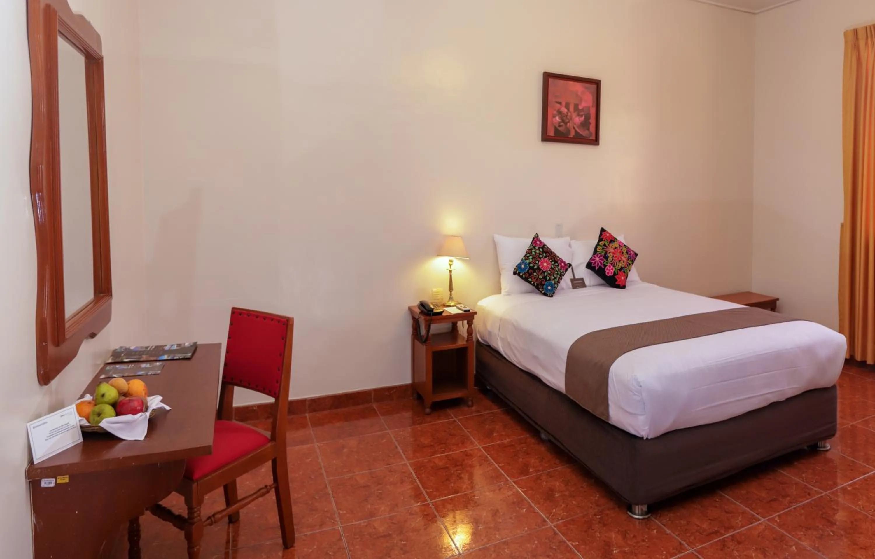 Bed in DM Hoteles Ayacucho