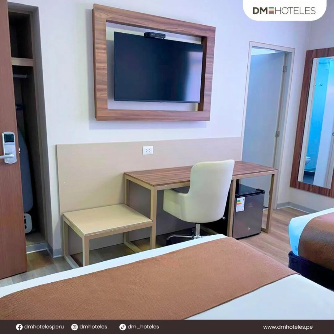 Bed in DM Hoteles Ayacucho