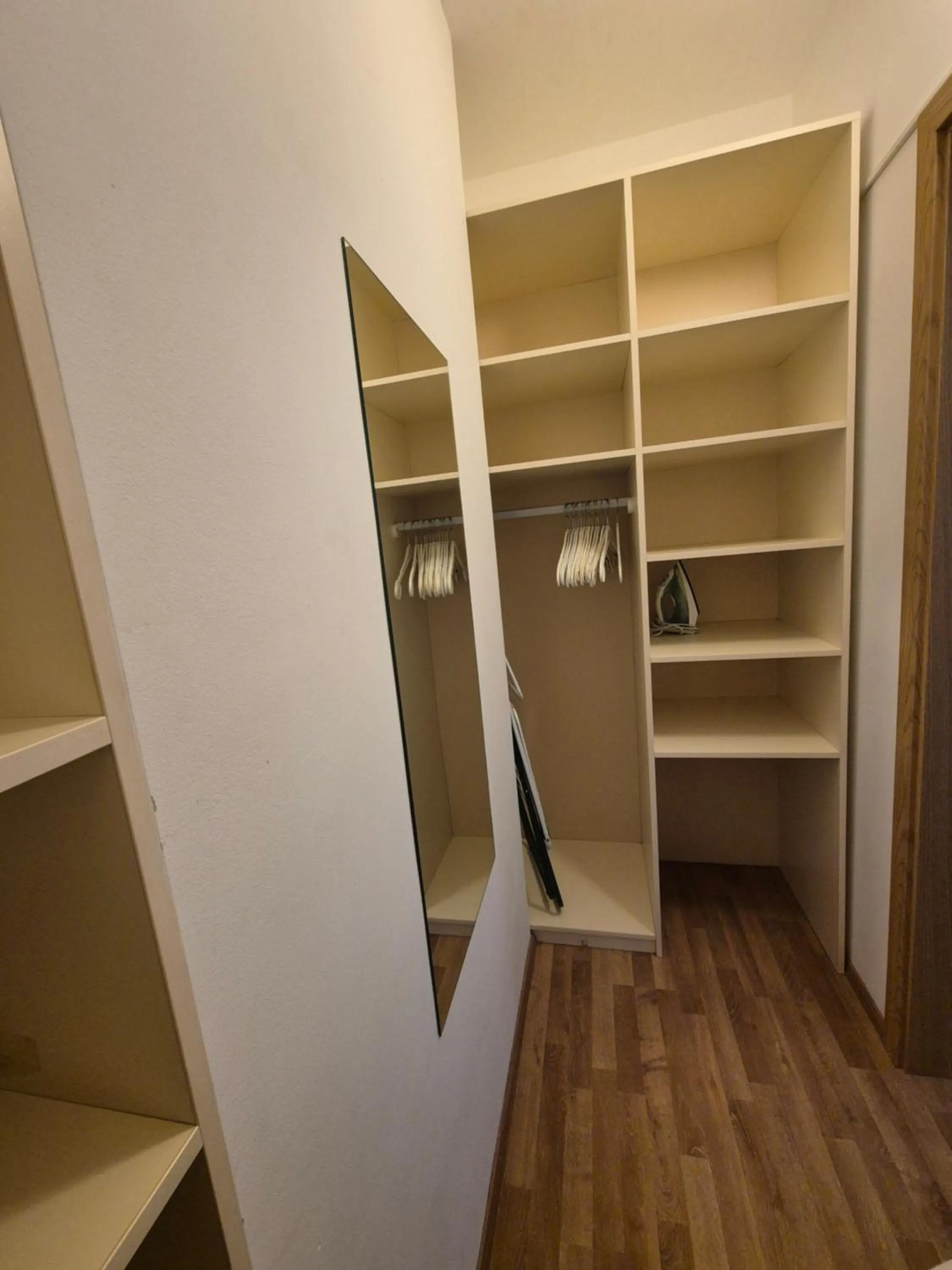 wardrobe in Corvin Residence Apartments