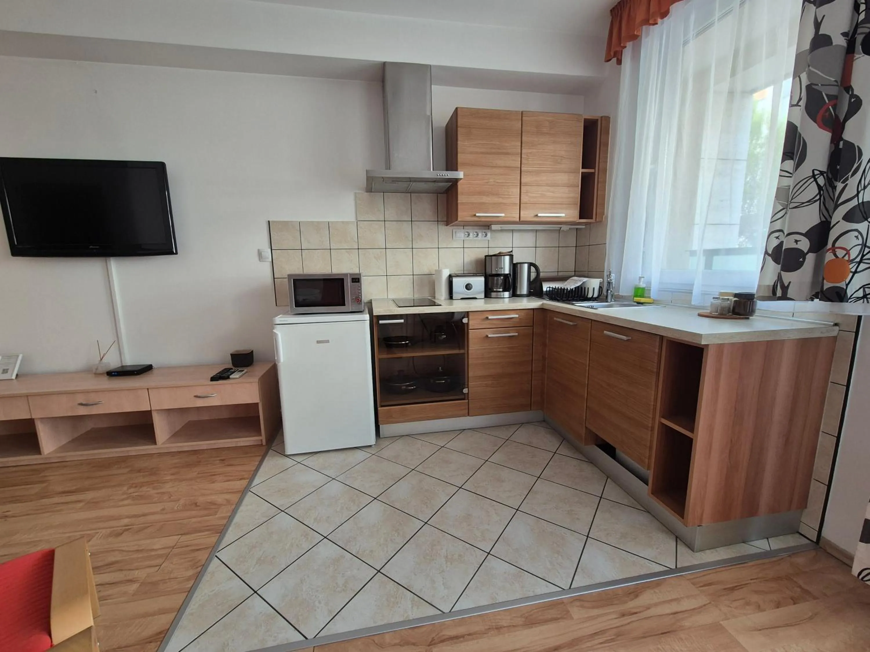 Kitchen or kitchenette in Corvin Residence Apartments