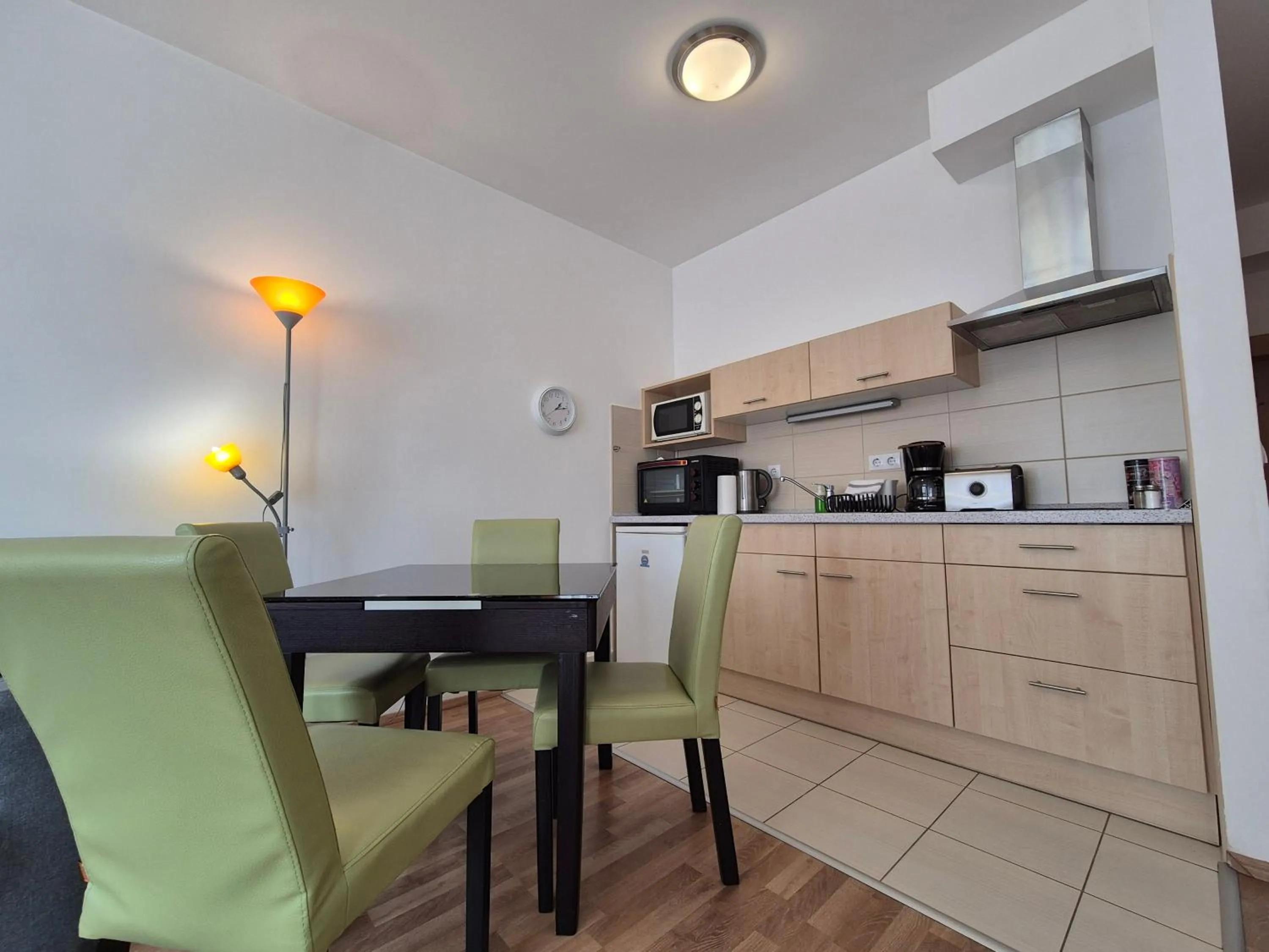 Kitchen or kitchenette in Corvin Residence Apartments