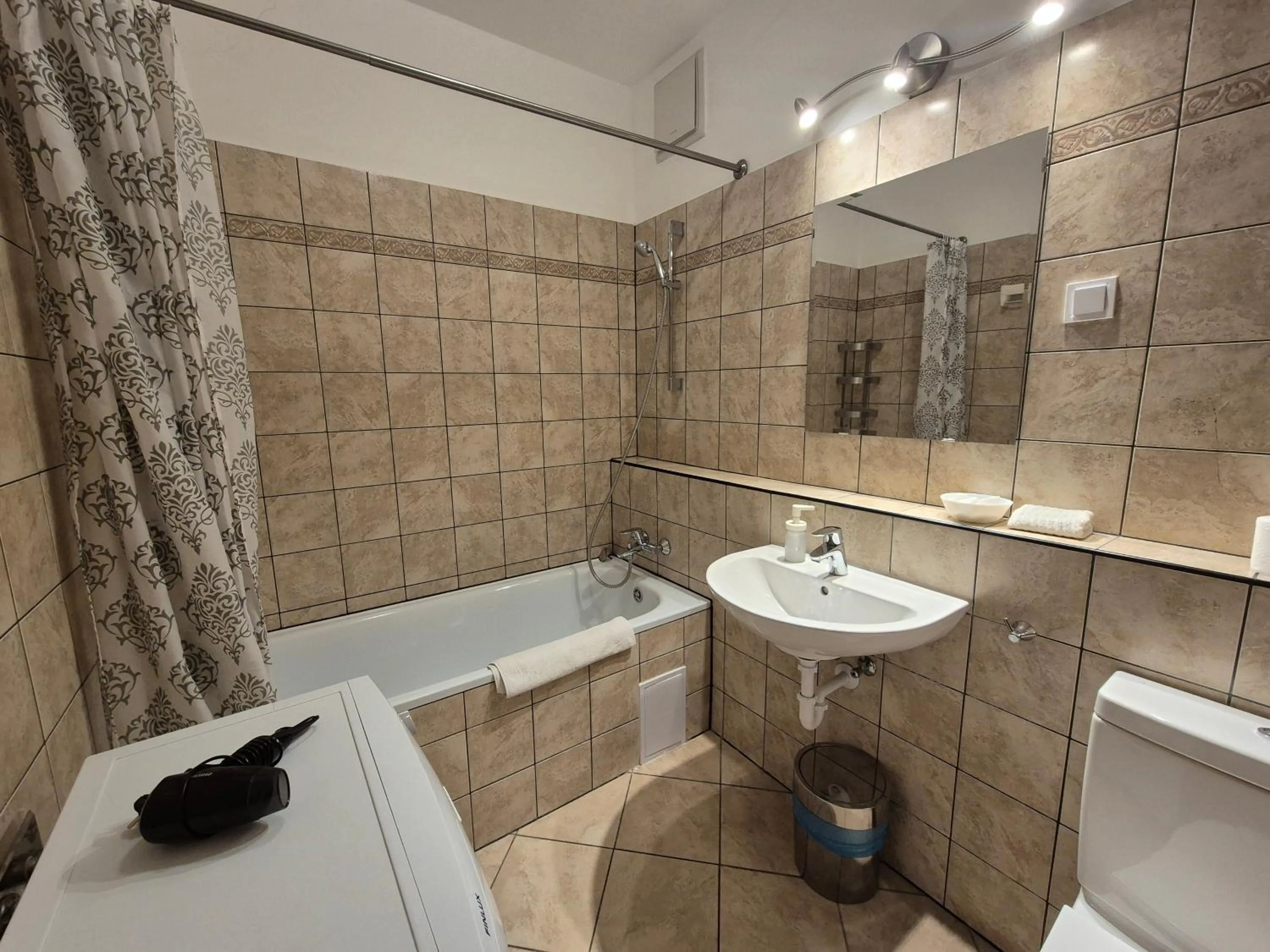 Bathroom in Corvin Residence Apartments