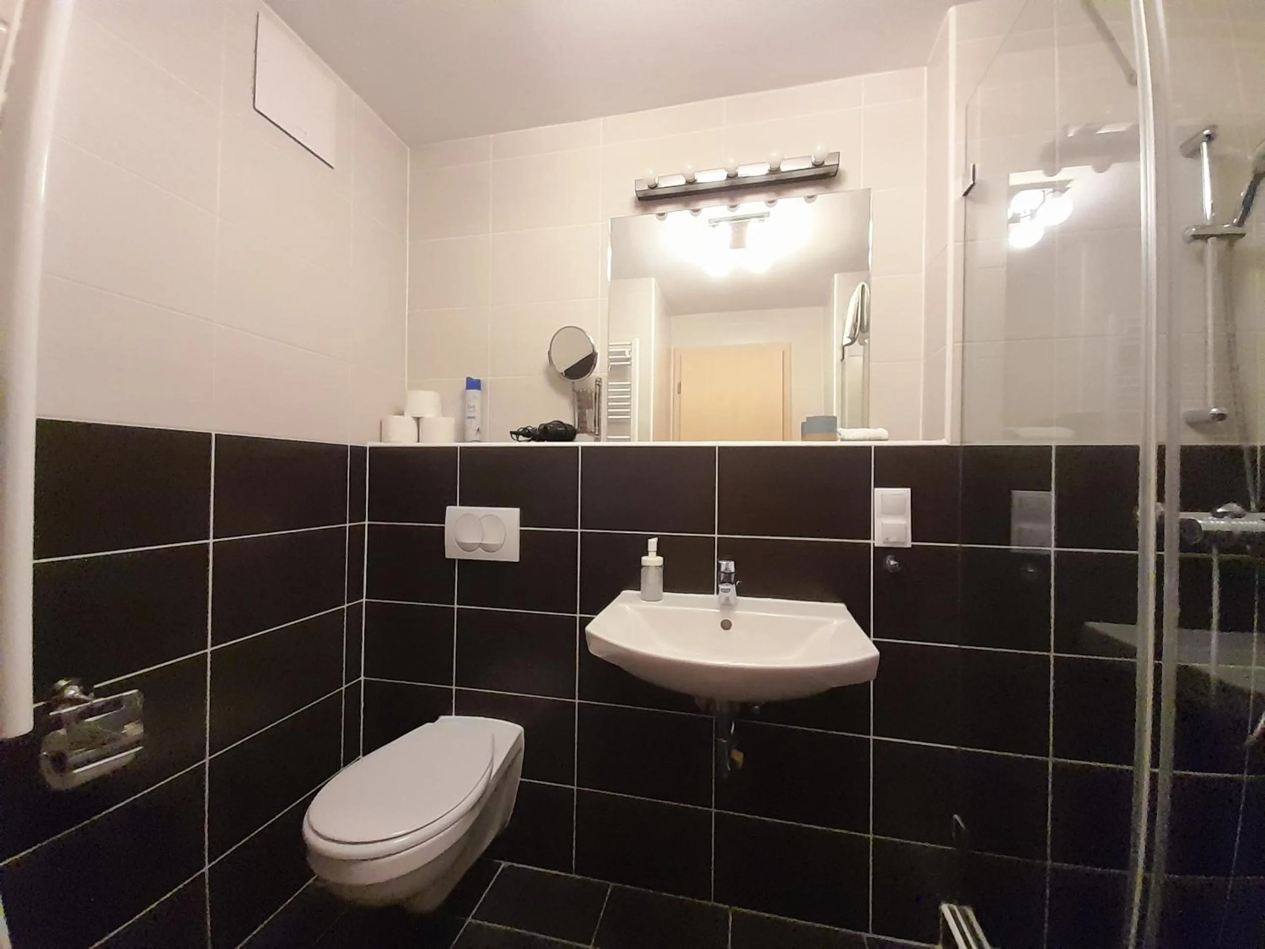 Bathroom in Corvin Residence Apartments