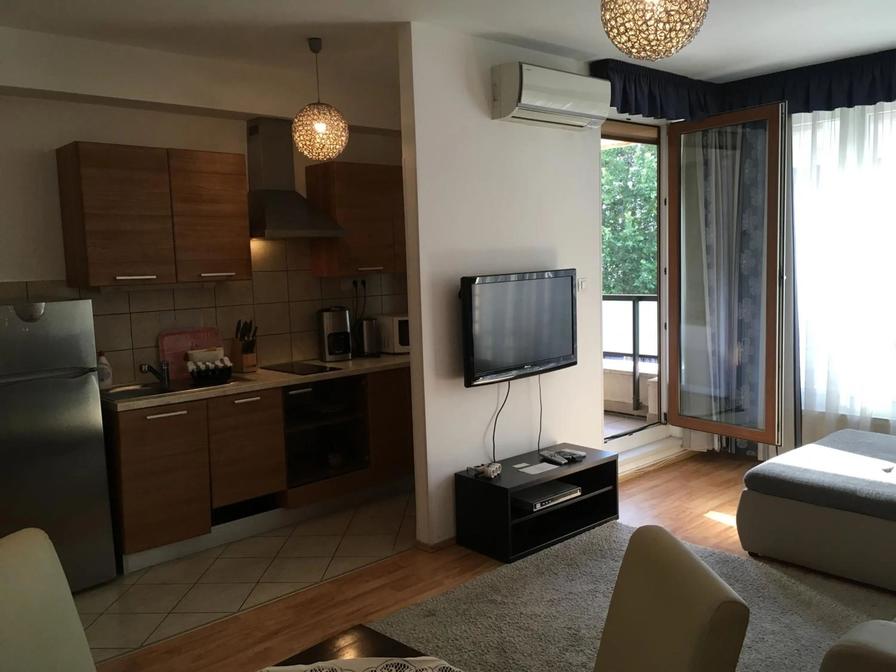 Kitchen or kitchenette in Corvin Residence Apartments