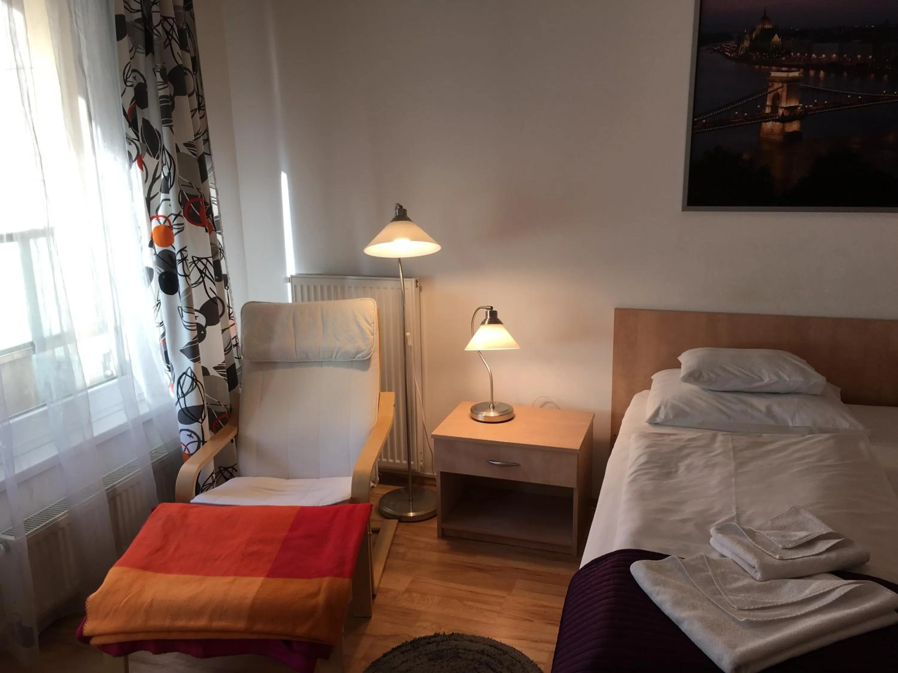 Photo of the whole room, Bed in Corvin Residence Apartments