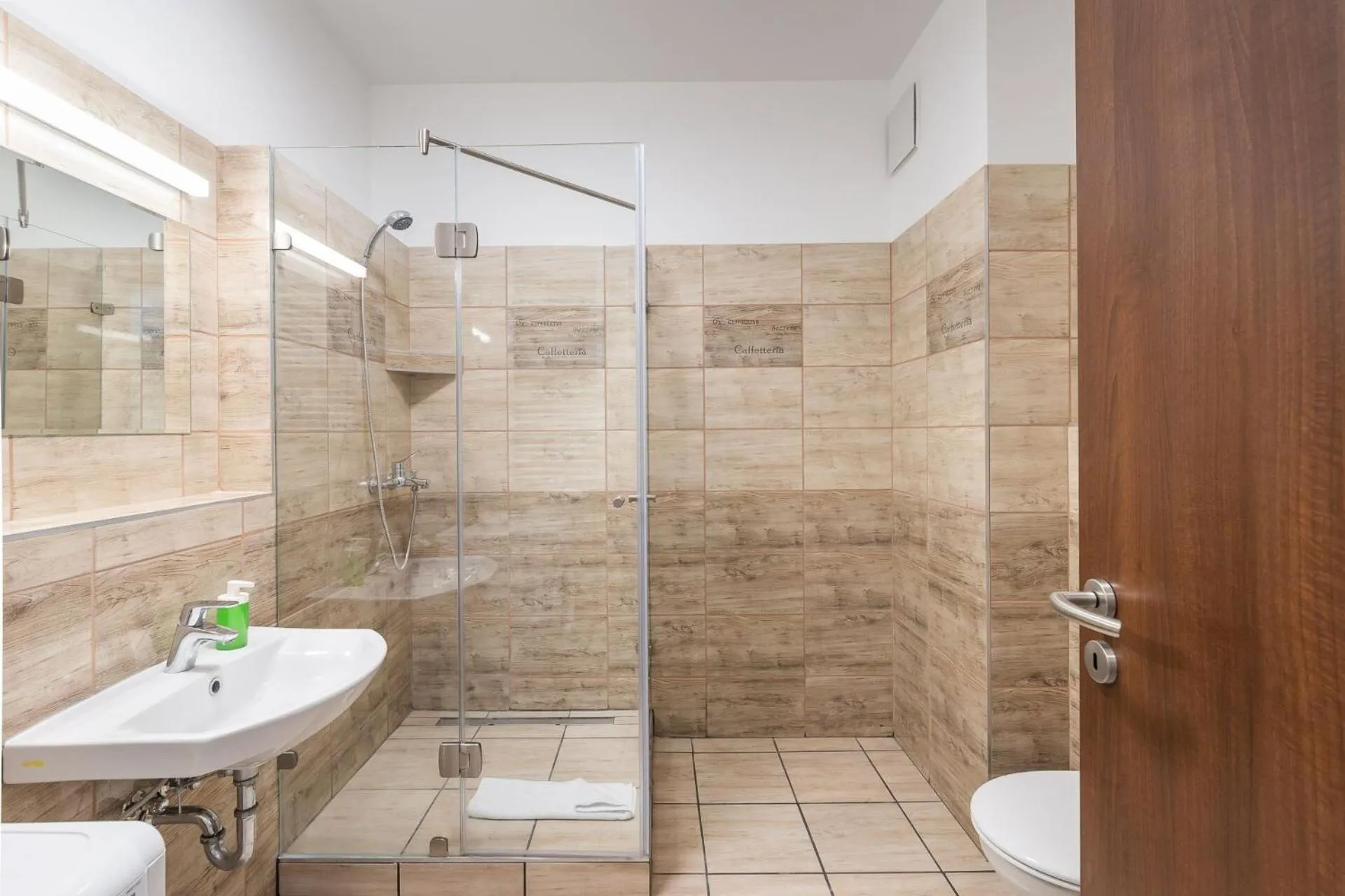 Bathroom in Corvin Residence Apartments