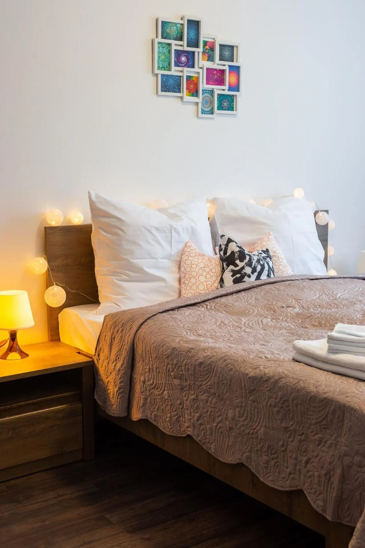 Photo of the whole room, Bed in Corvin Residence Apartments