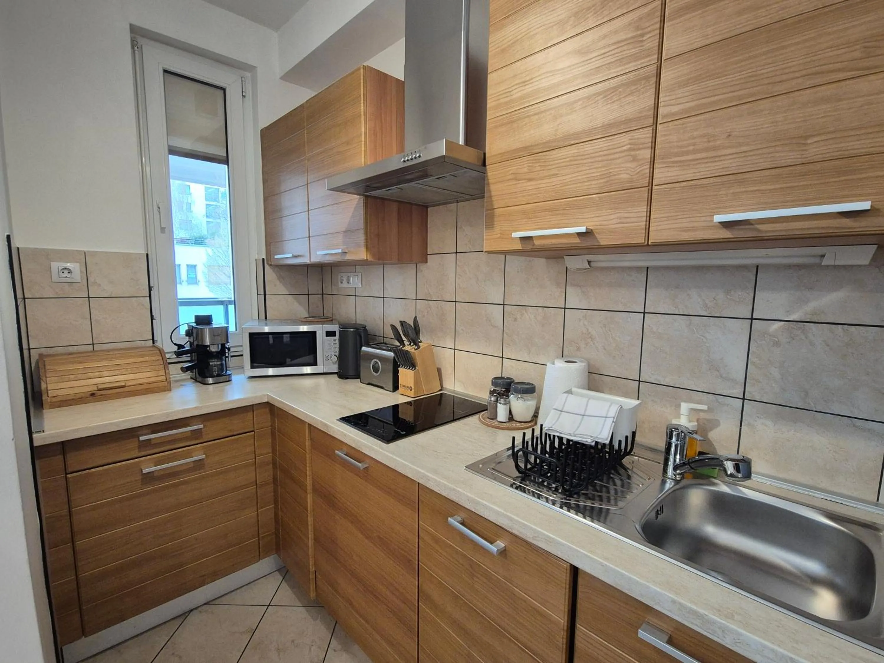 Kitchen or kitchenette in Corvin Residence Apartments