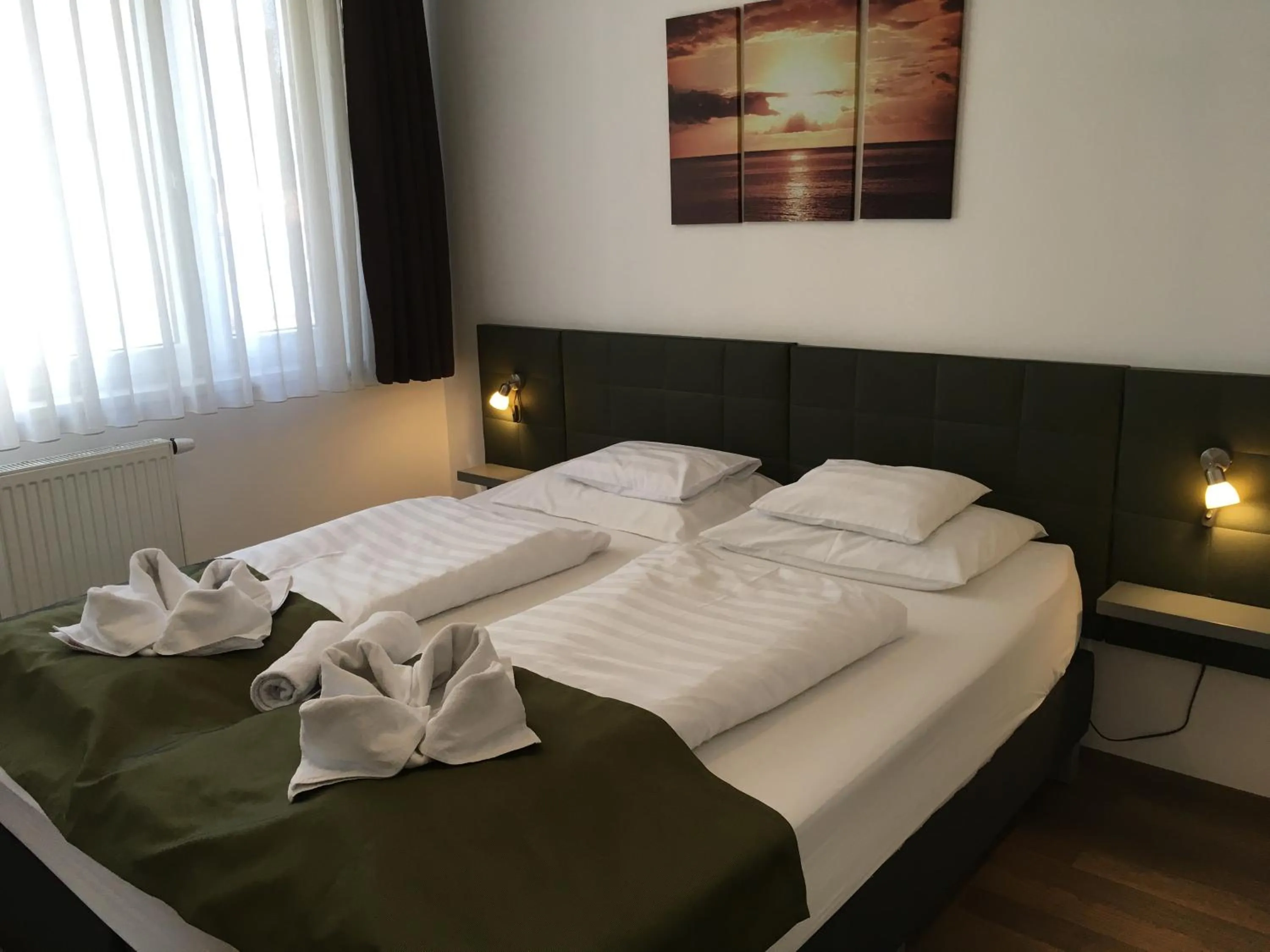 Photo of the whole room, Bed in Corvin Residence Apartments