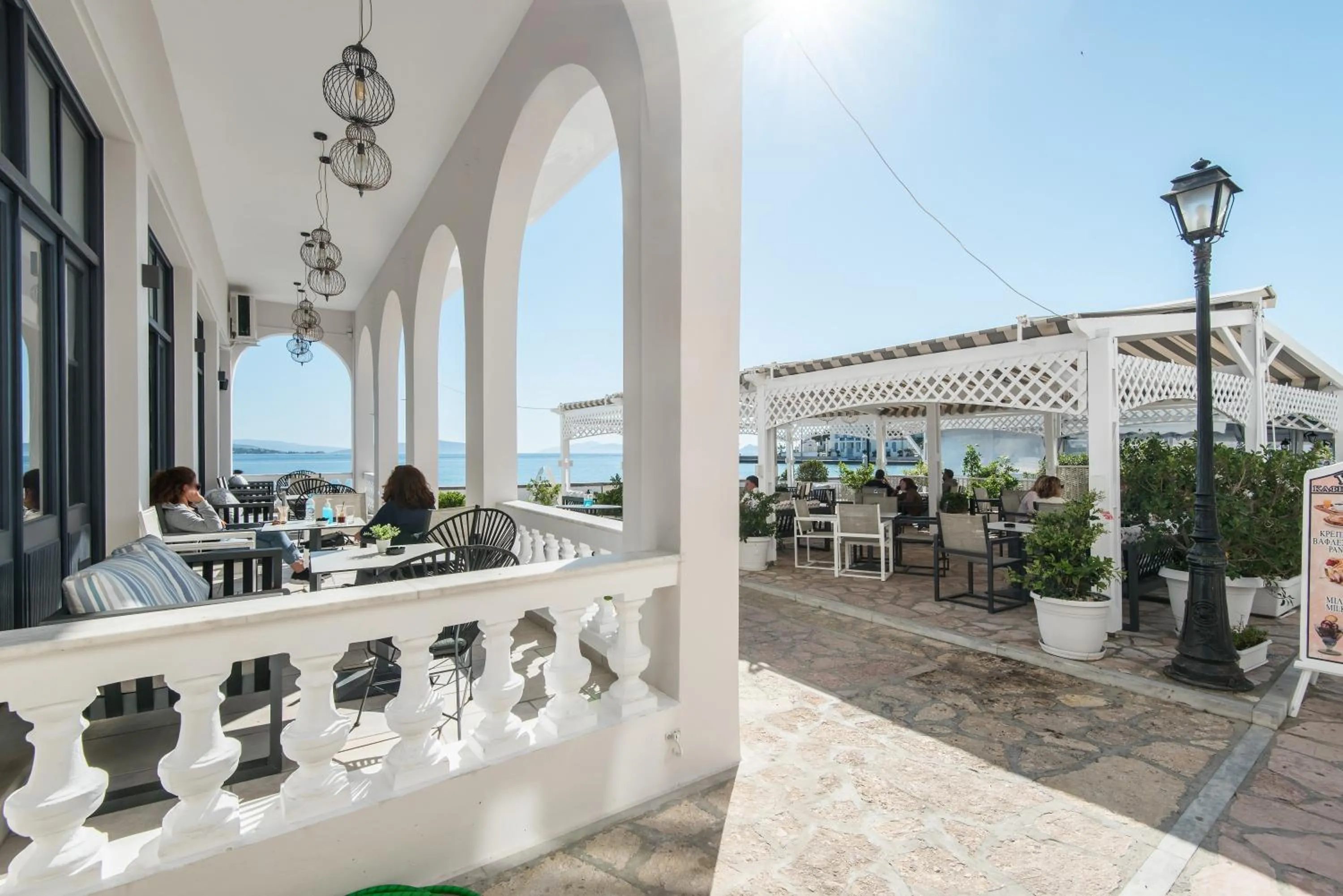 Balcony/Terrace in Klimis Hotel