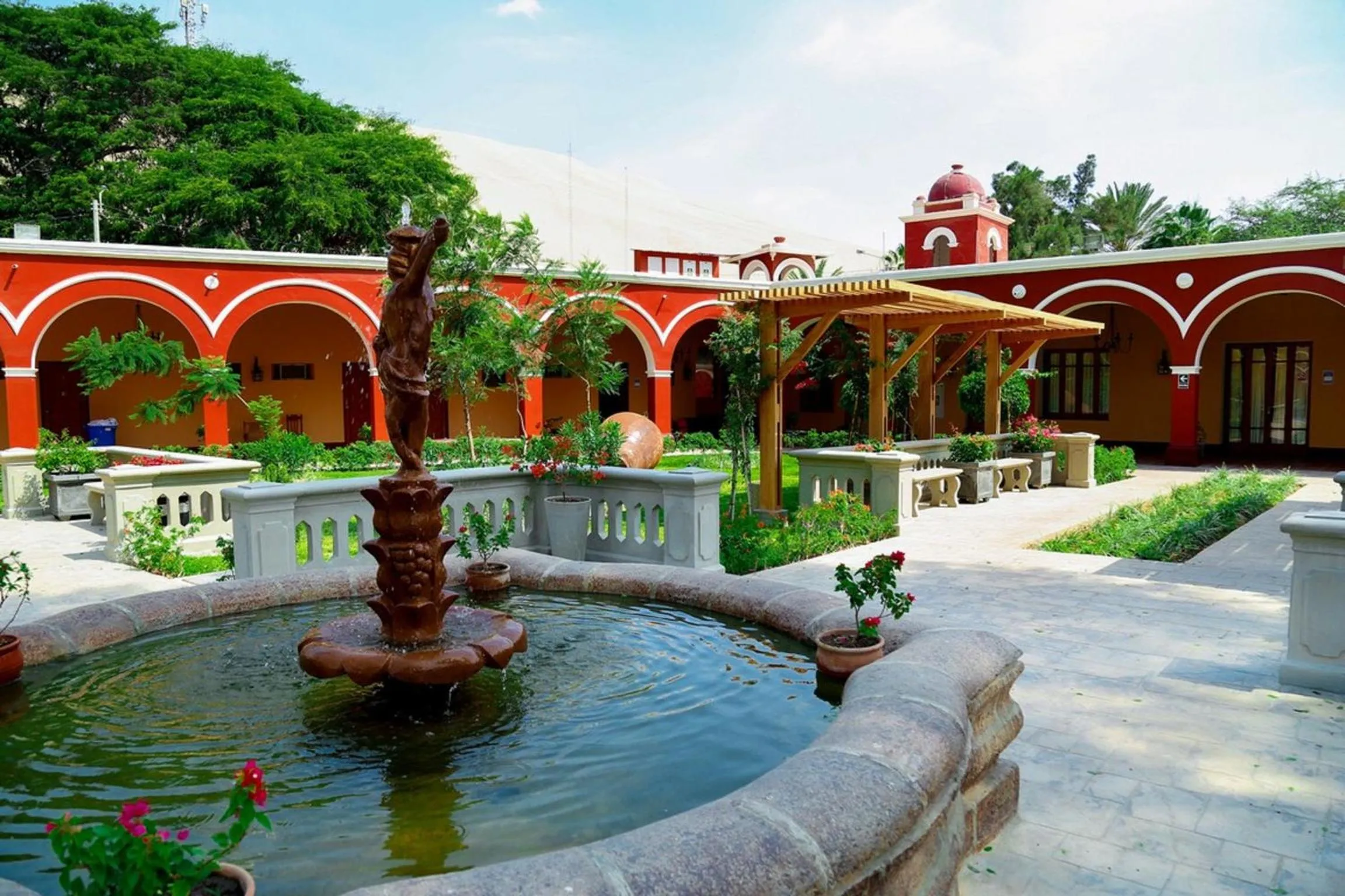 Garden in DM Hoteles Mossone - Ica