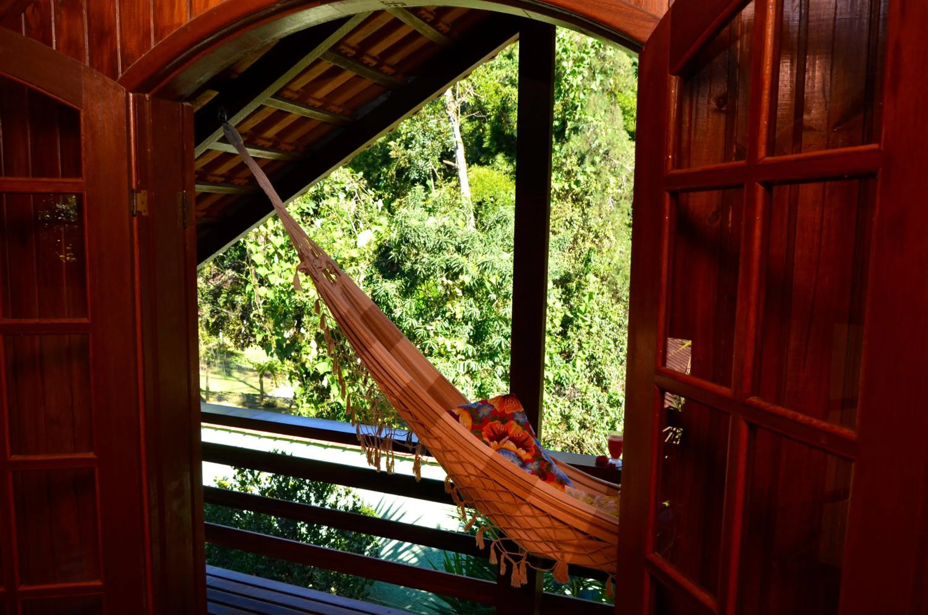 Balcony/Terrace in Pousada Sabor da Serra