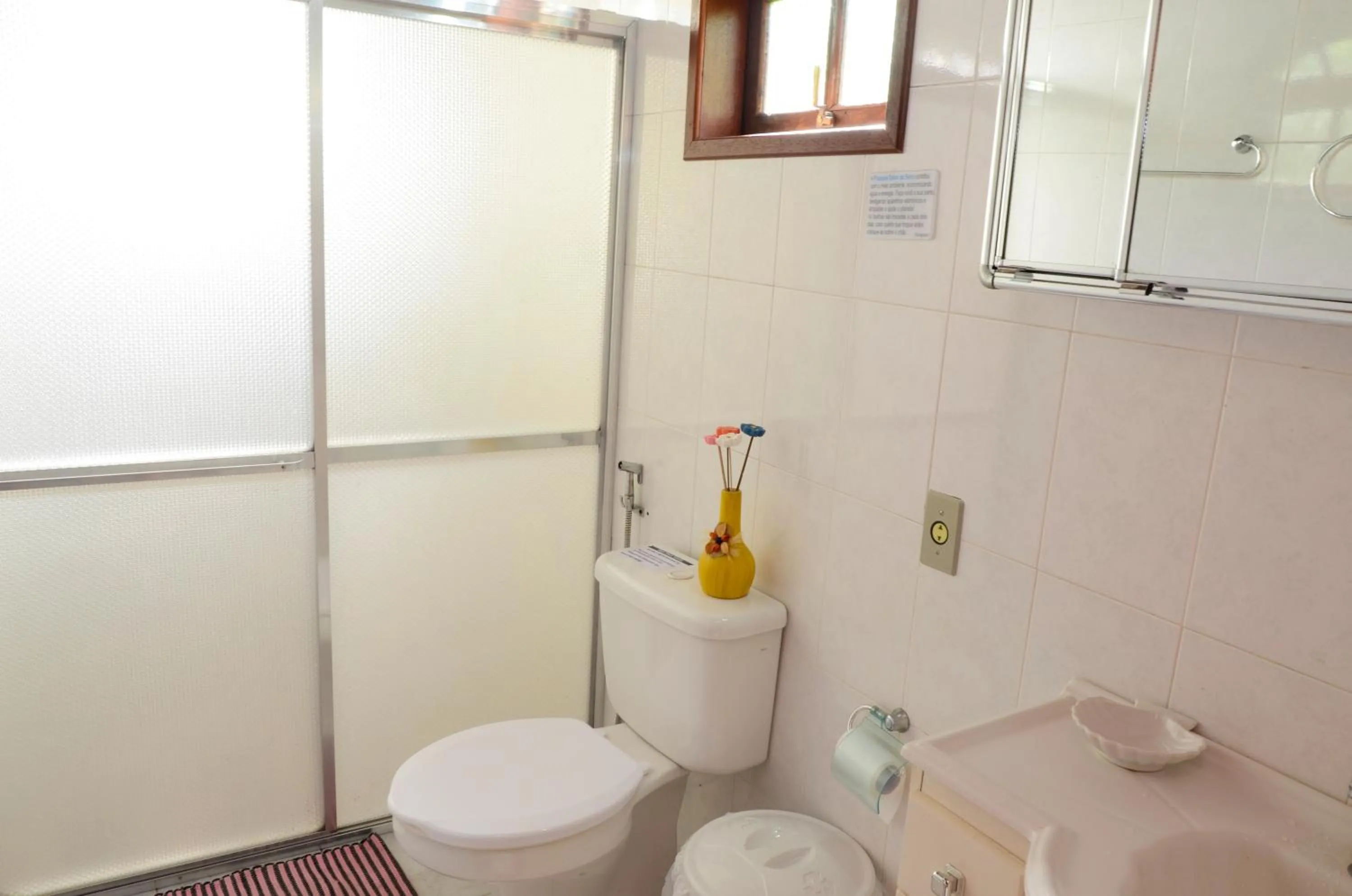 Bathroom in Pousada Sabor da Serra