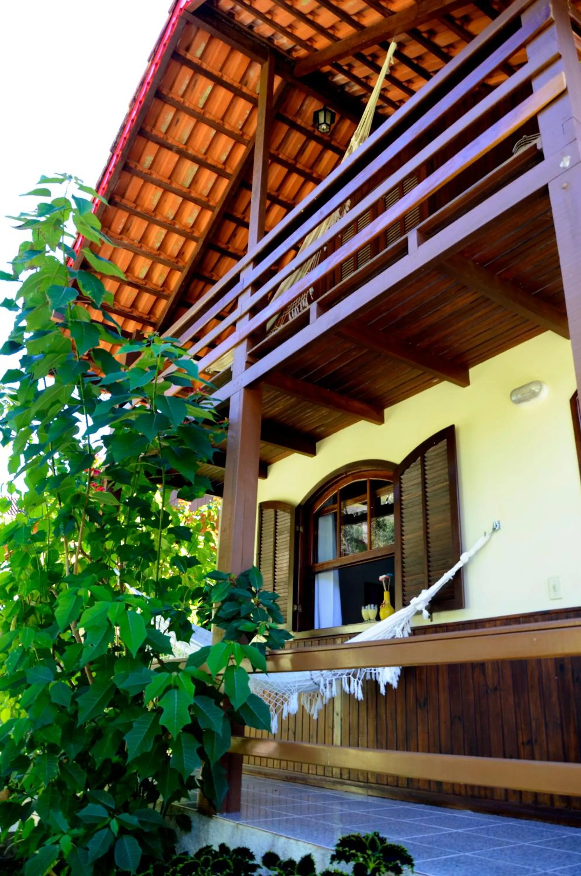 Balcony/Terrace in Pousada Sabor da Serra