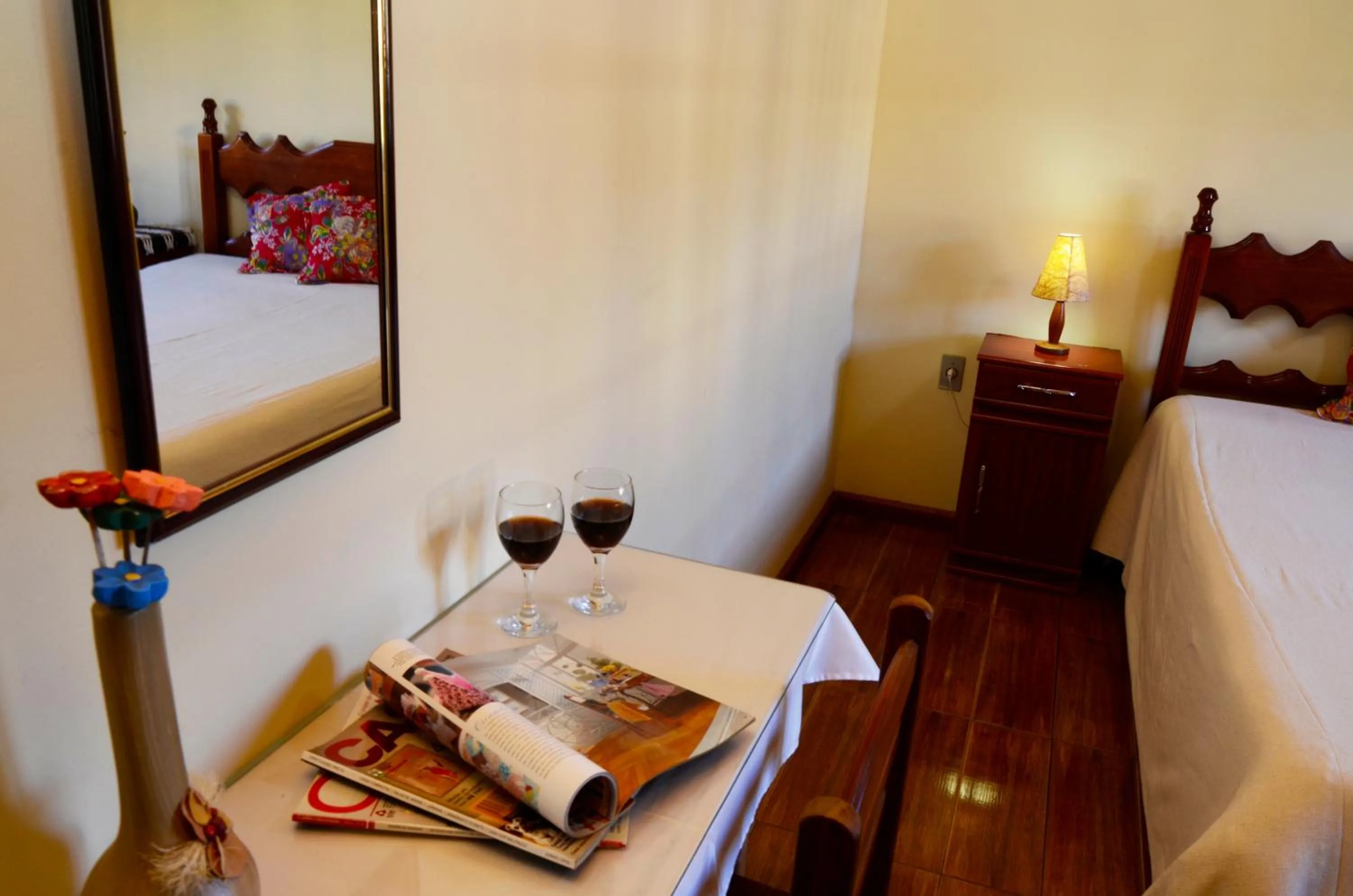 Bedroom, Bed in Pousada Sabor da Serra