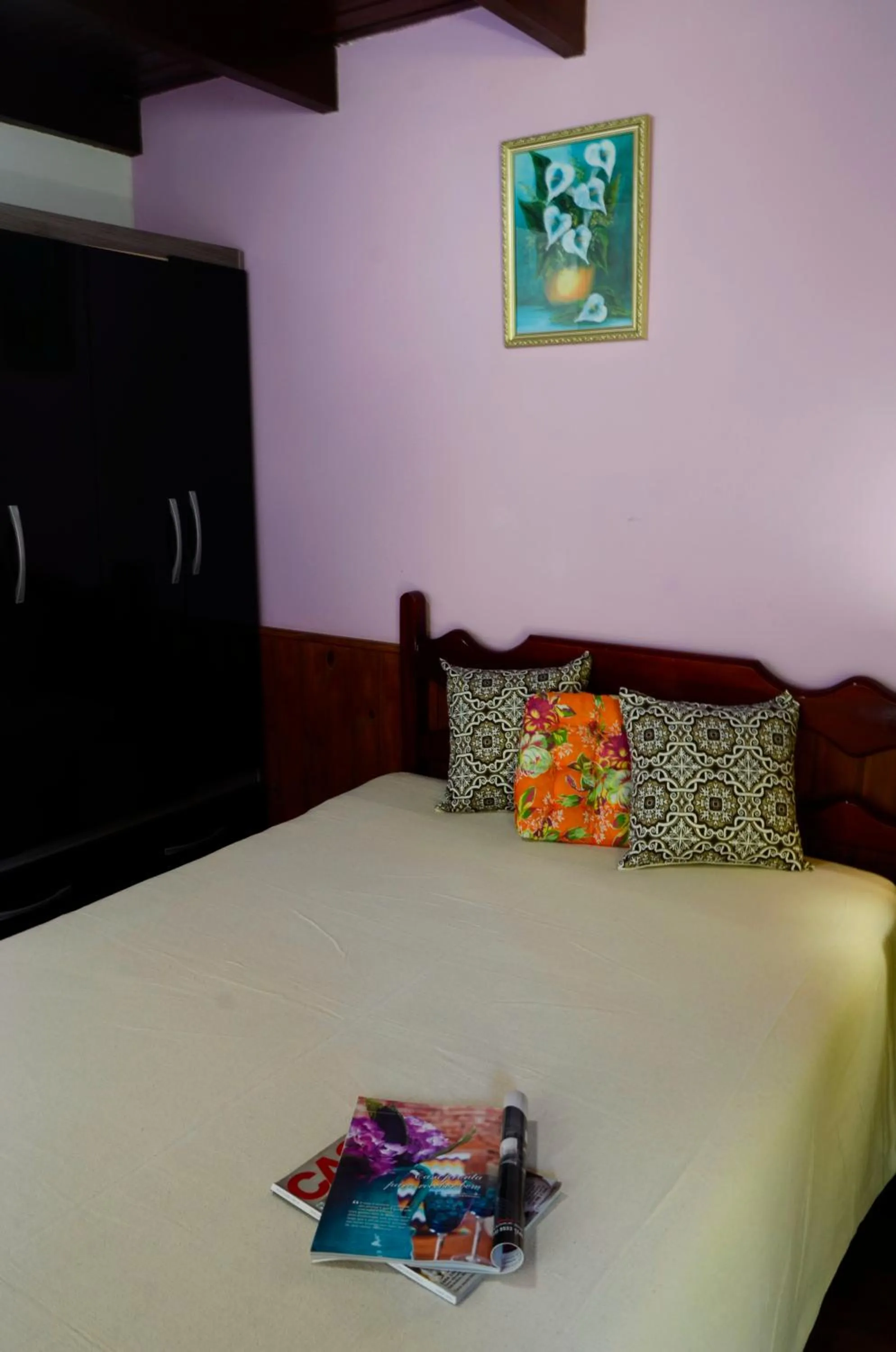 Bed in Pousada Sabor da Serra