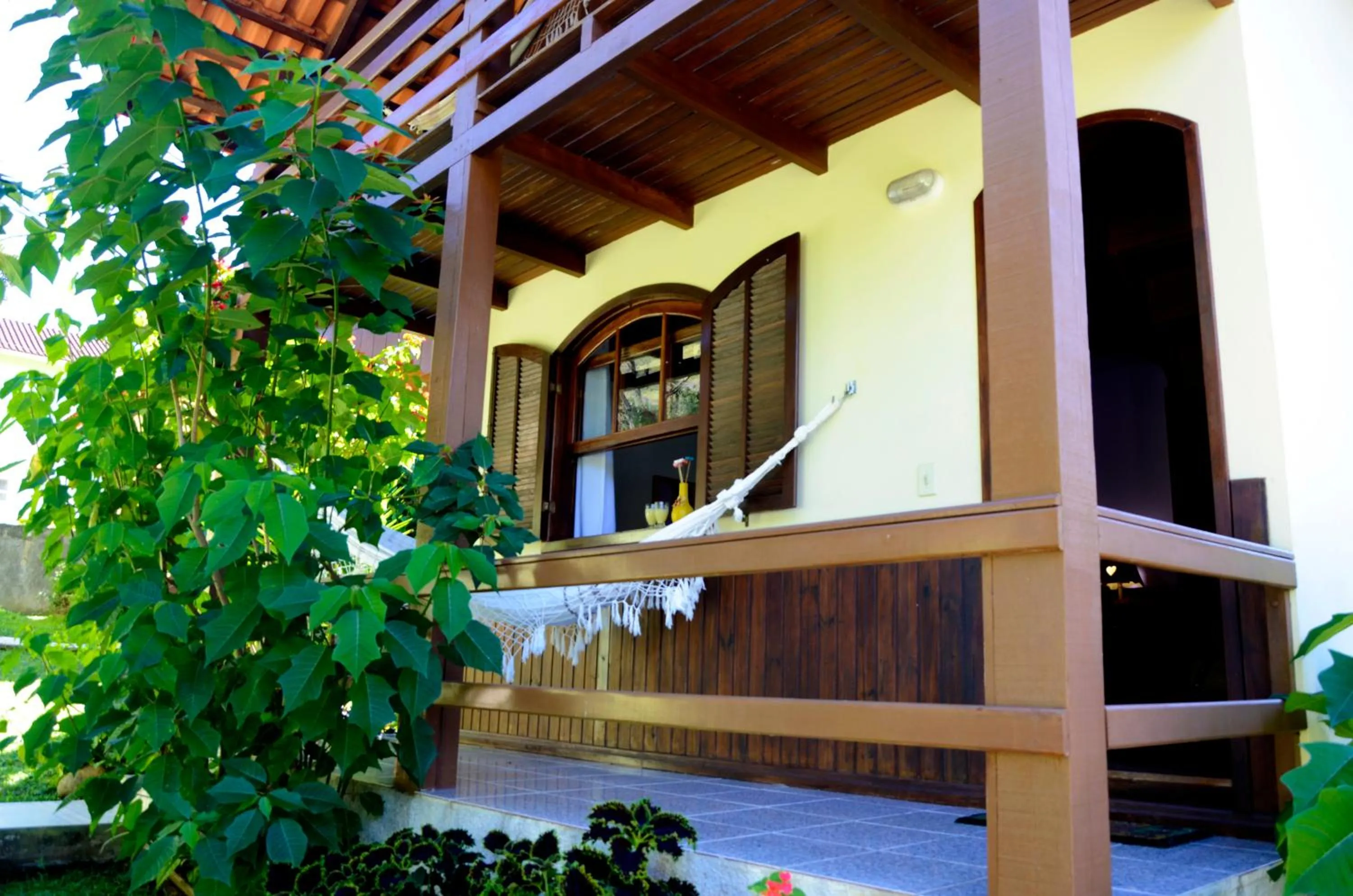 Balcony/Terrace in Pousada Sabor da Serra