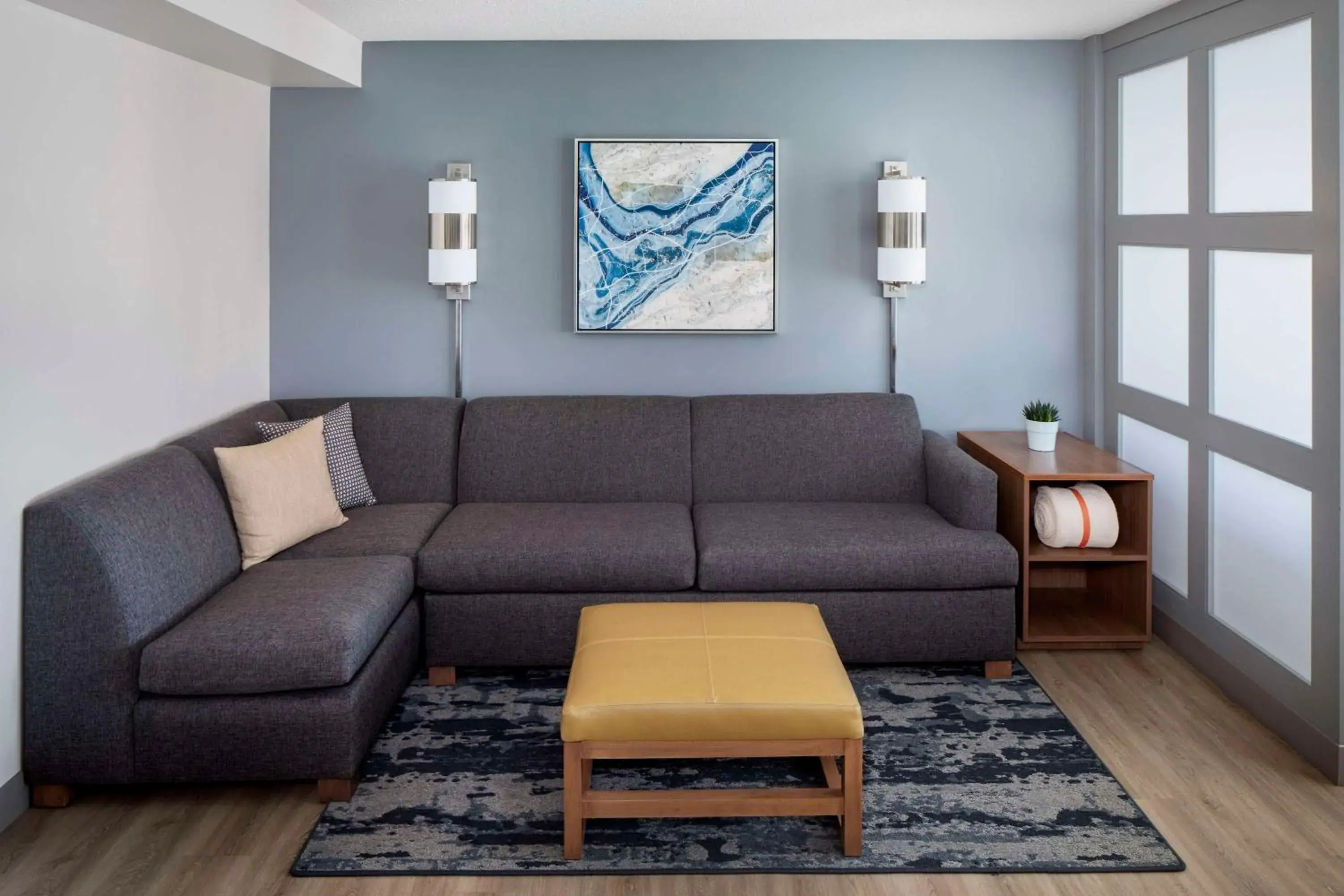 King Room with Sofa Bed and Roll-In Shower - Disability Access in Hyatt Place Long Island East End King Room with Sofa Bed and Roll-In Shower - Disability Access in Hyatt Place Long Island East End