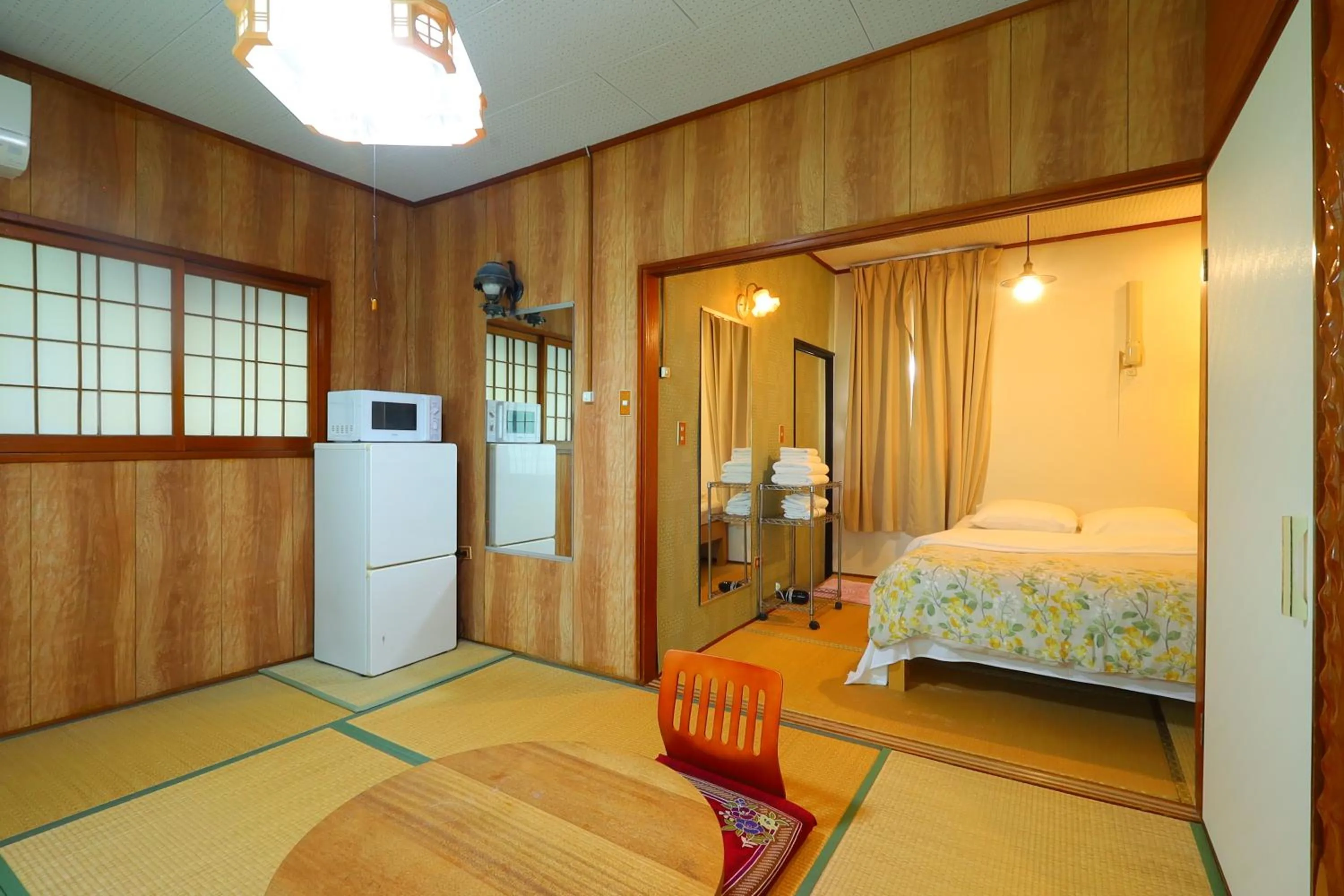 Bed in Shirahama Hotel