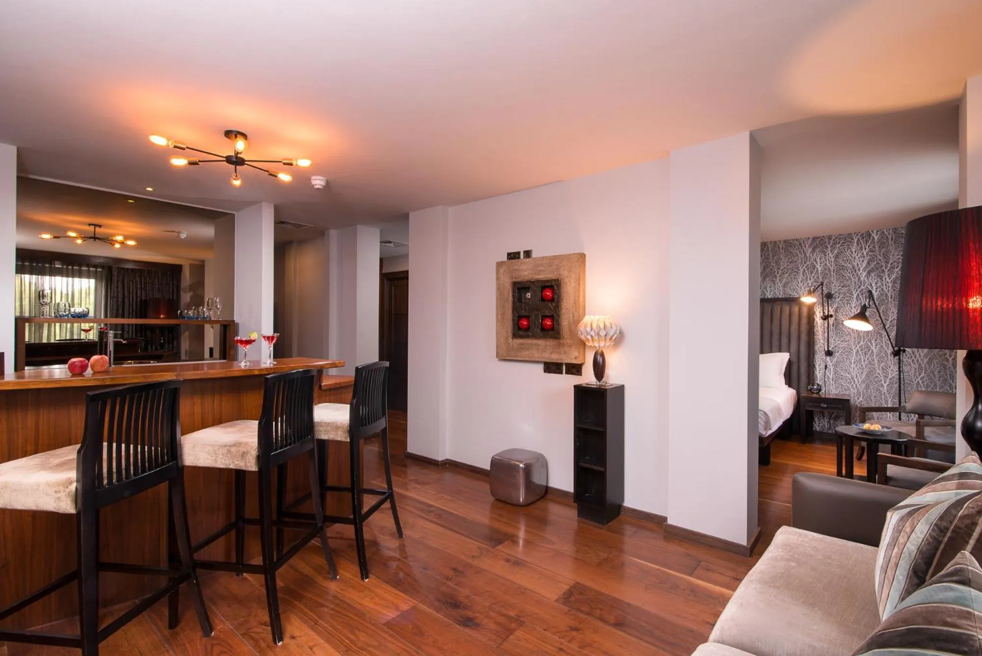 Seating area in The Twelve Hotel