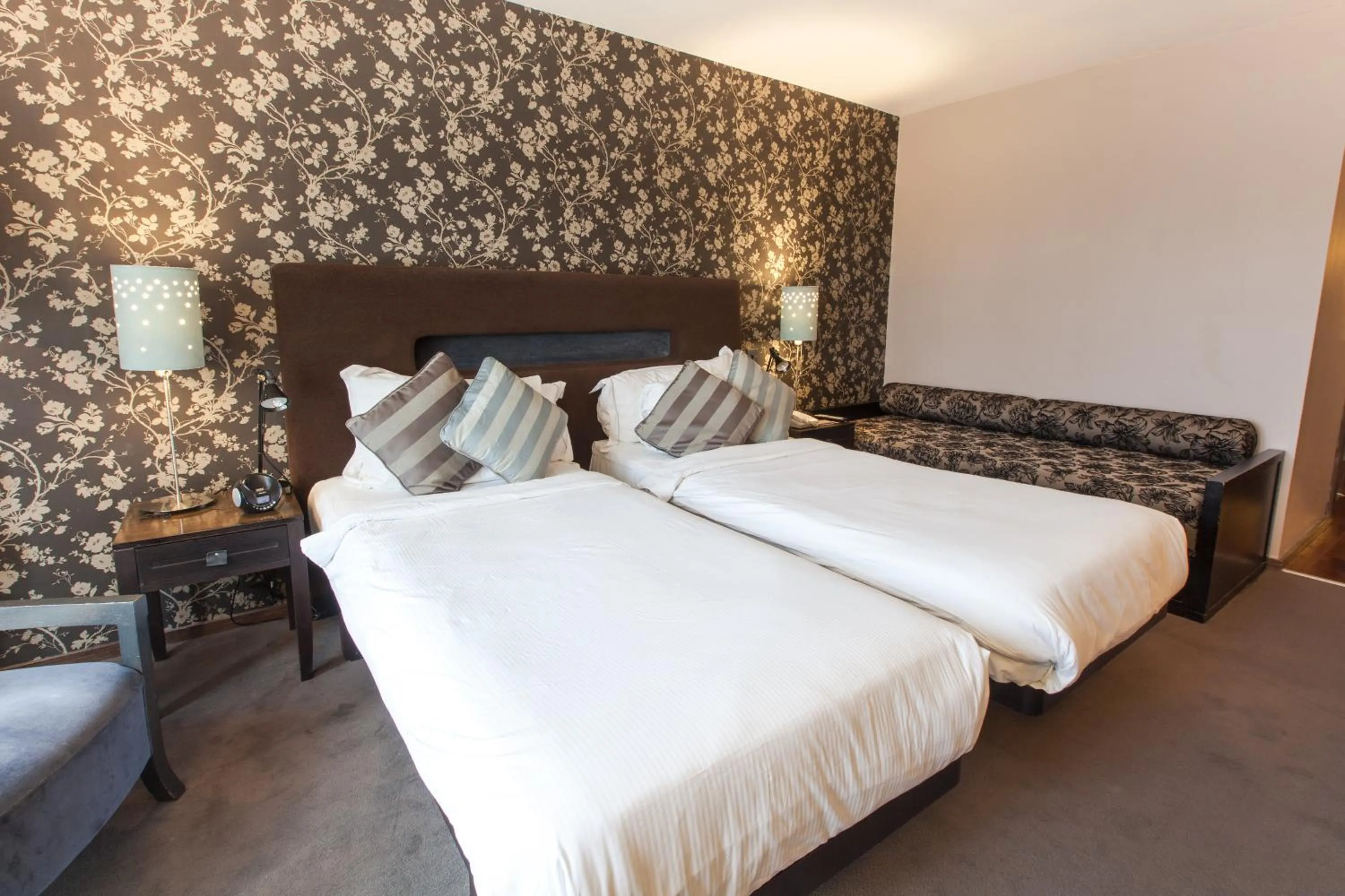 Bed in The Twelve Hotel