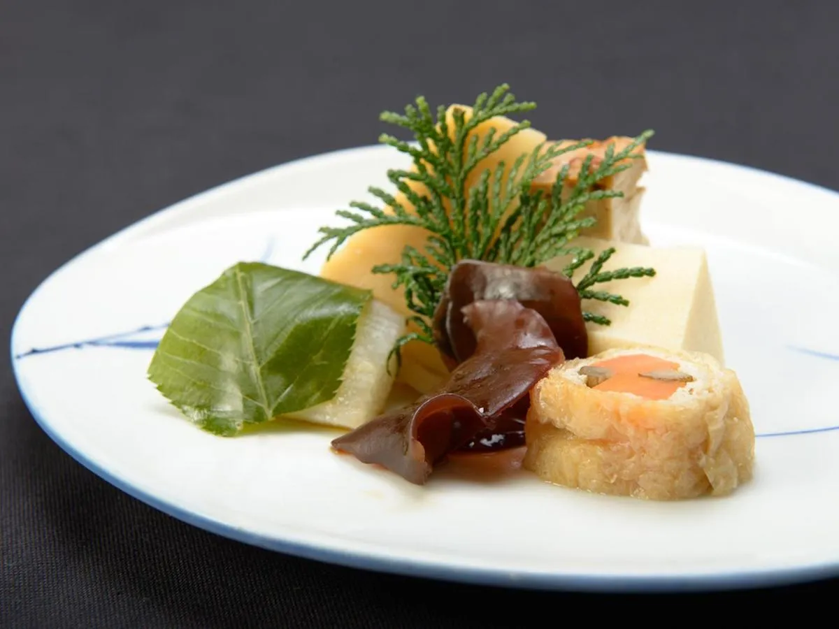 Food close-up in Shokinkan