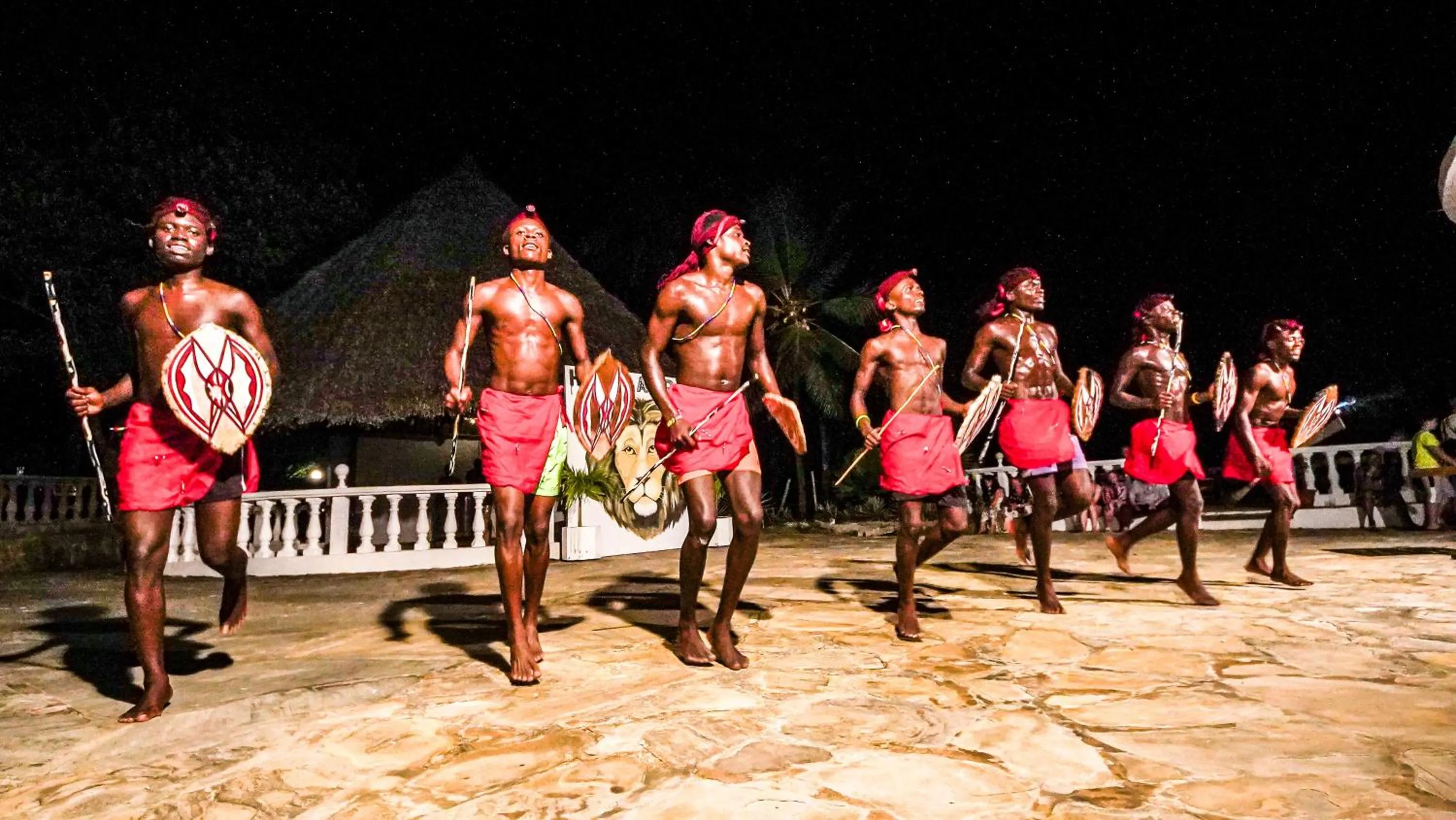 Evening entertainment in Papillon Lagoon Reef Hotel