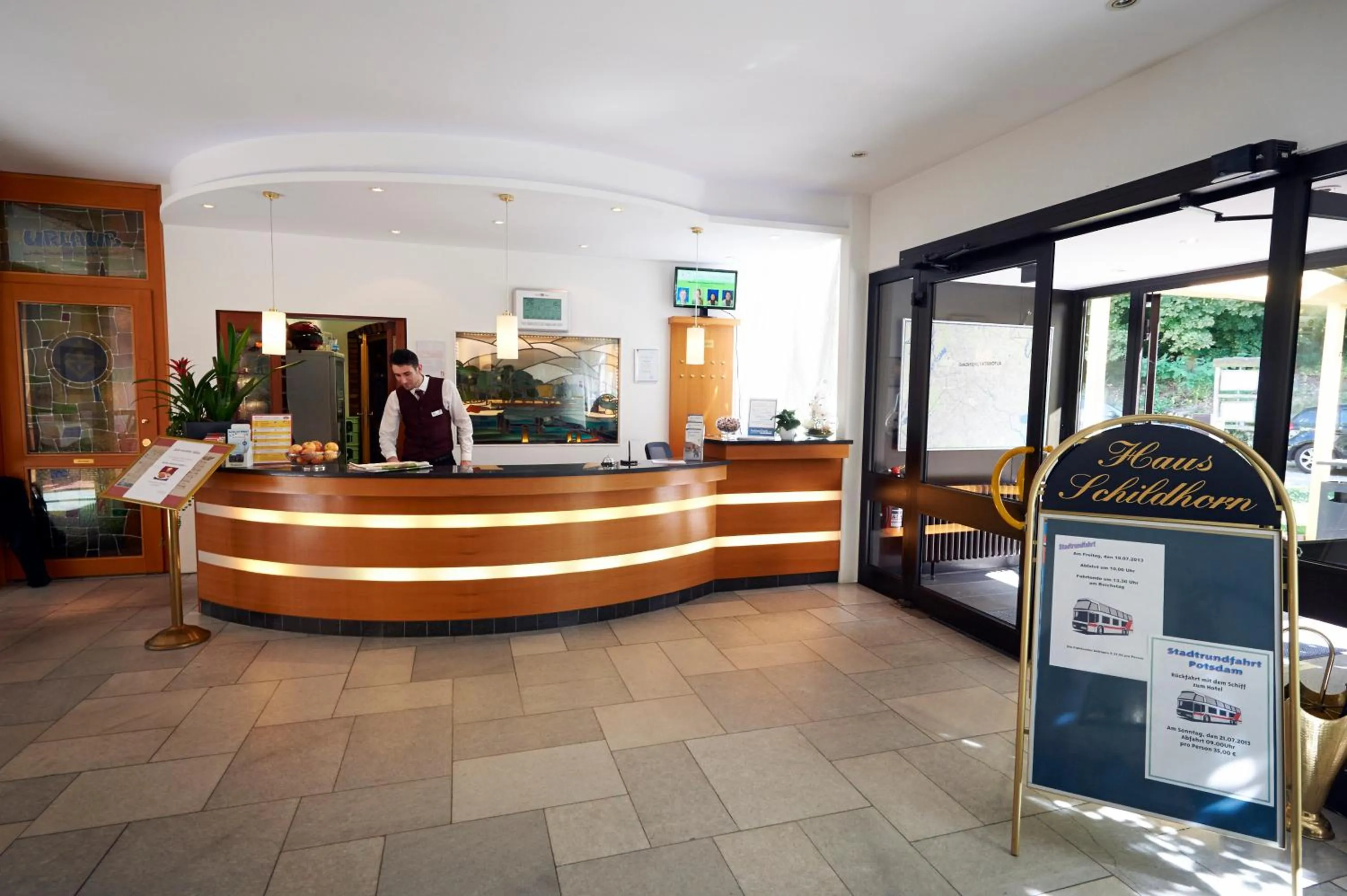 Lobby or reception in Seehotel Grunewald