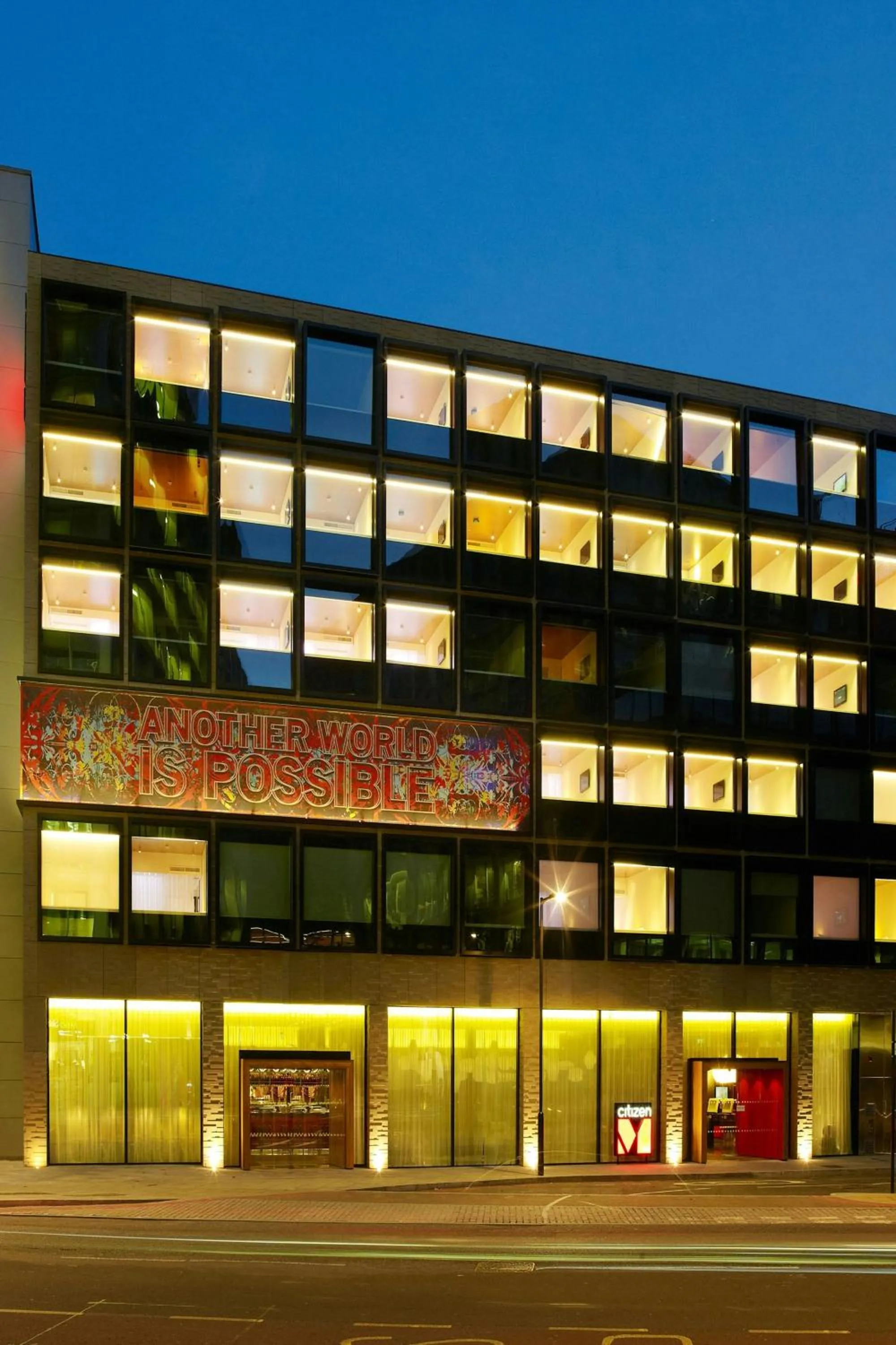 View (from property/room) in citizenM London Bankside