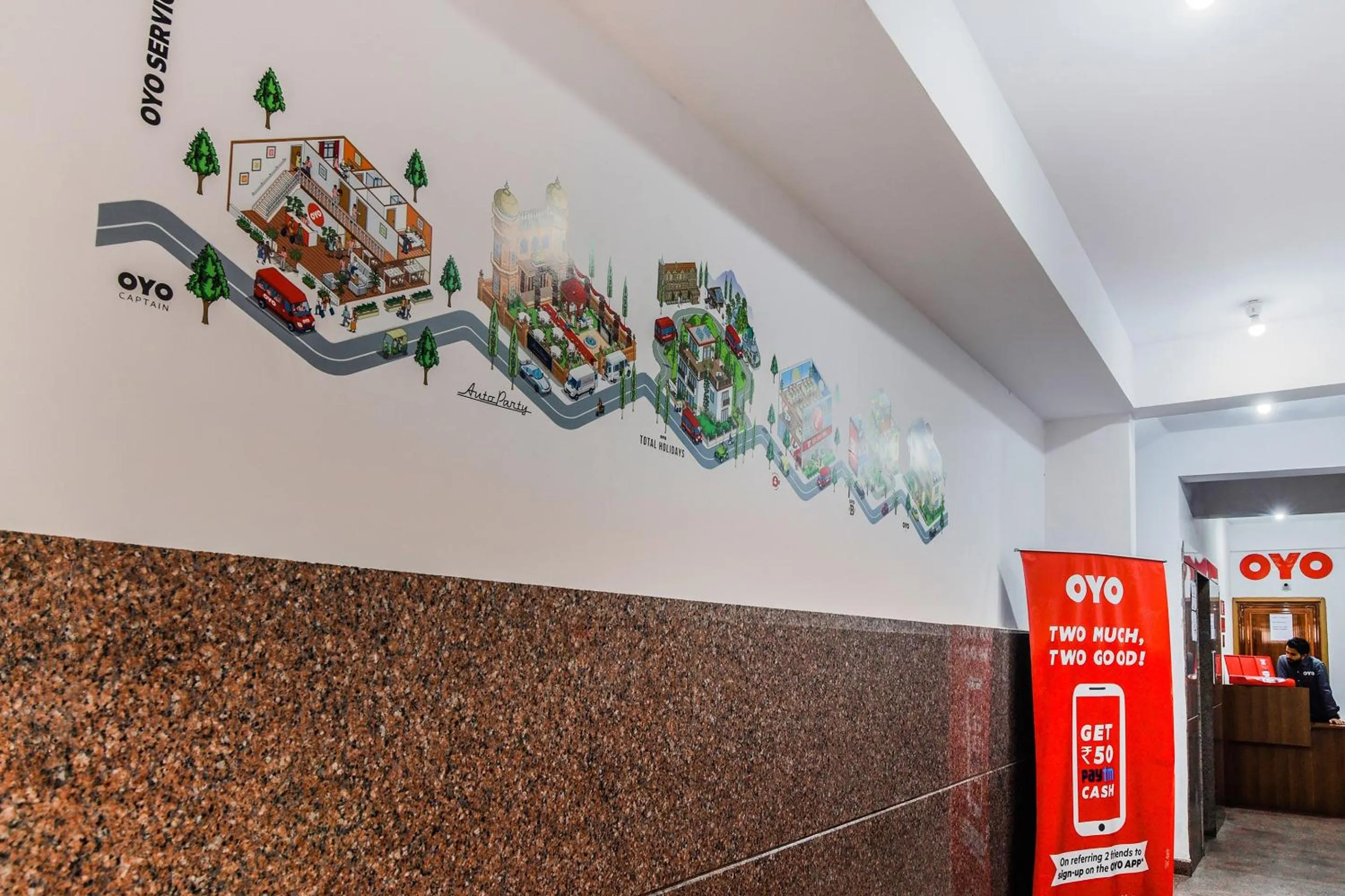 Lobby or reception in Super Hotel O Varcity Comforts Near St. John Medical College