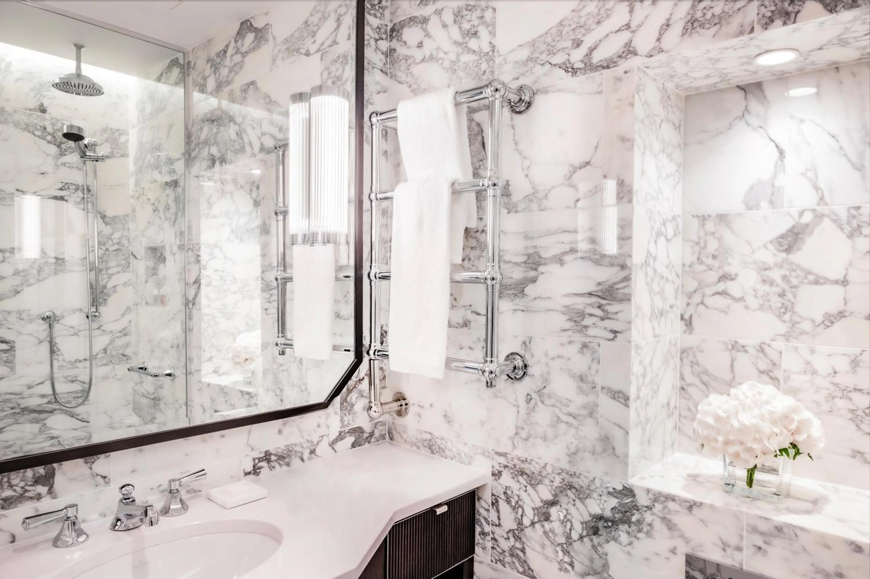 Shower in The Westbury Hotel