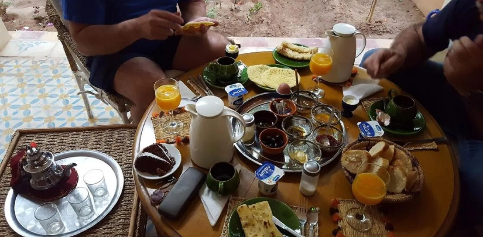 Breakfast in Maison d'hôtes Dar Farhana