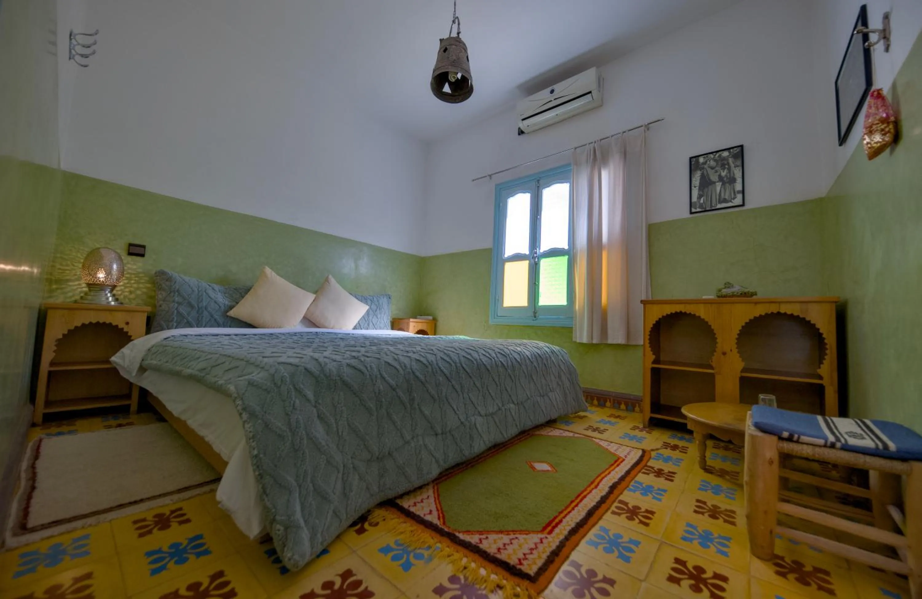 Bed in Maison d'hôtes Dar Farhana