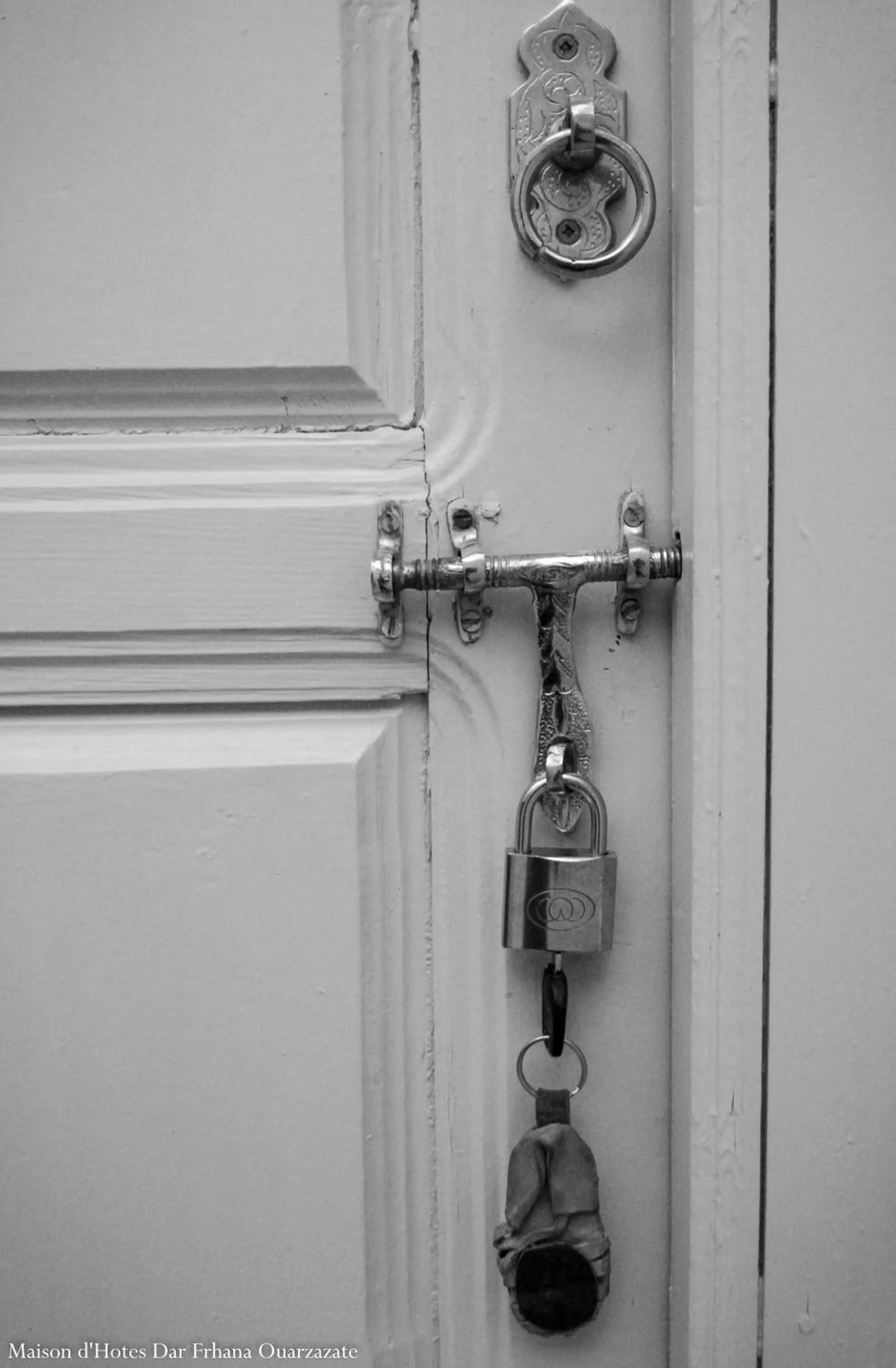 Decorative detail in Maison d'hôtes Dar Farhana