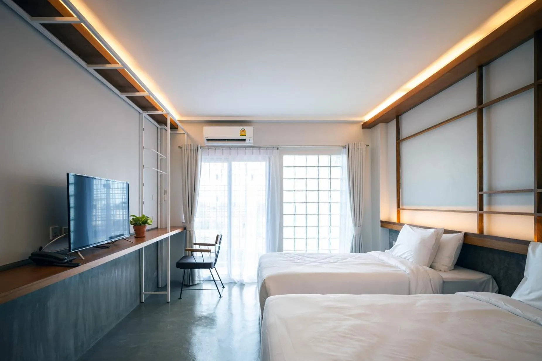 Bedroom, Bed in Laekhon Nonbai