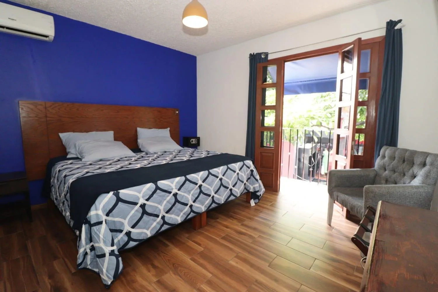 Bed in Hotel Casa Frida