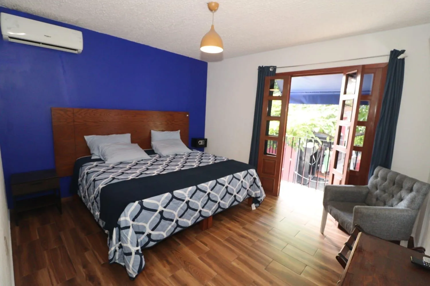 Bed in Hotel Casa Frida