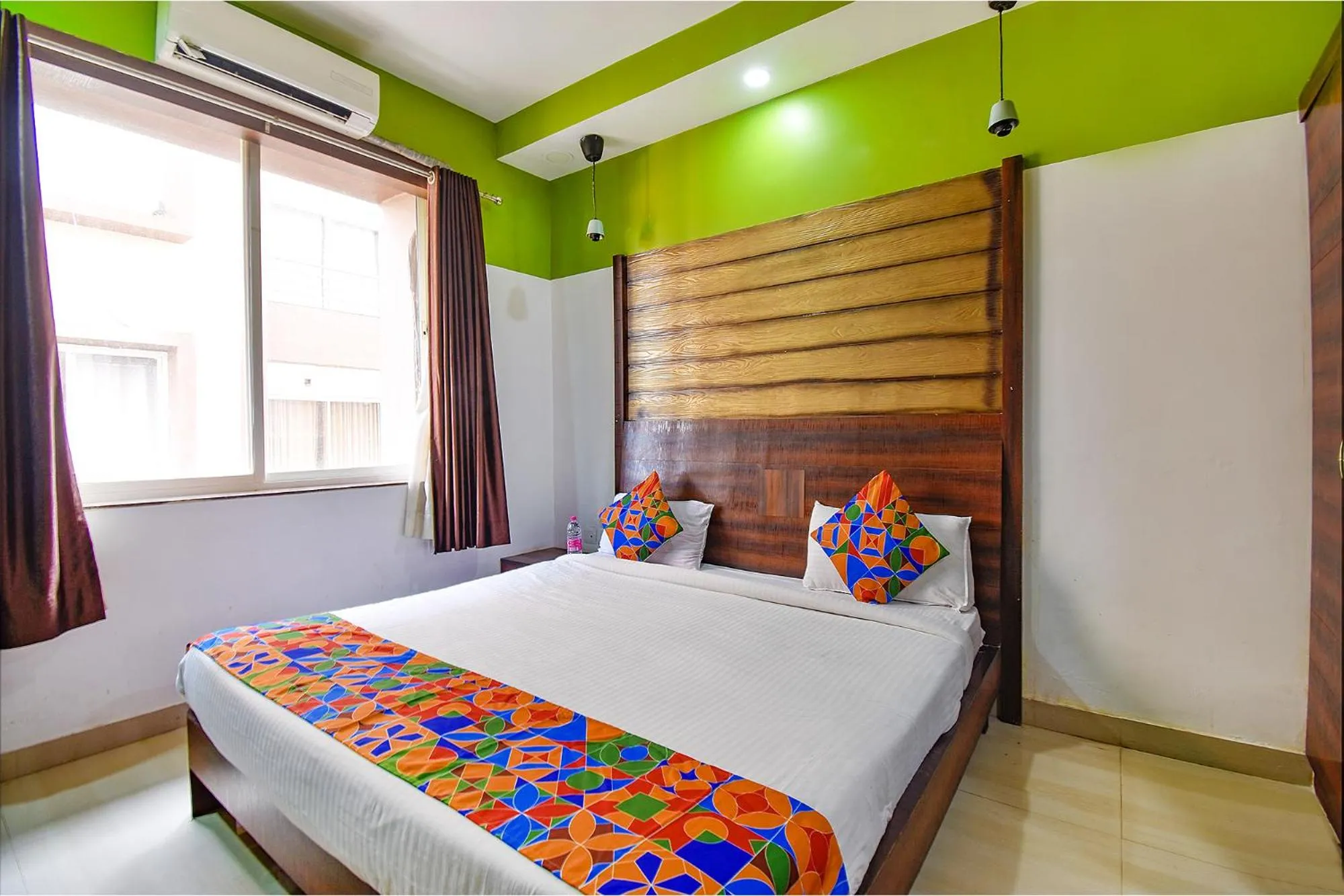 Bedroom, Bed in FabHotel Ocean View Apartment - Dabolim