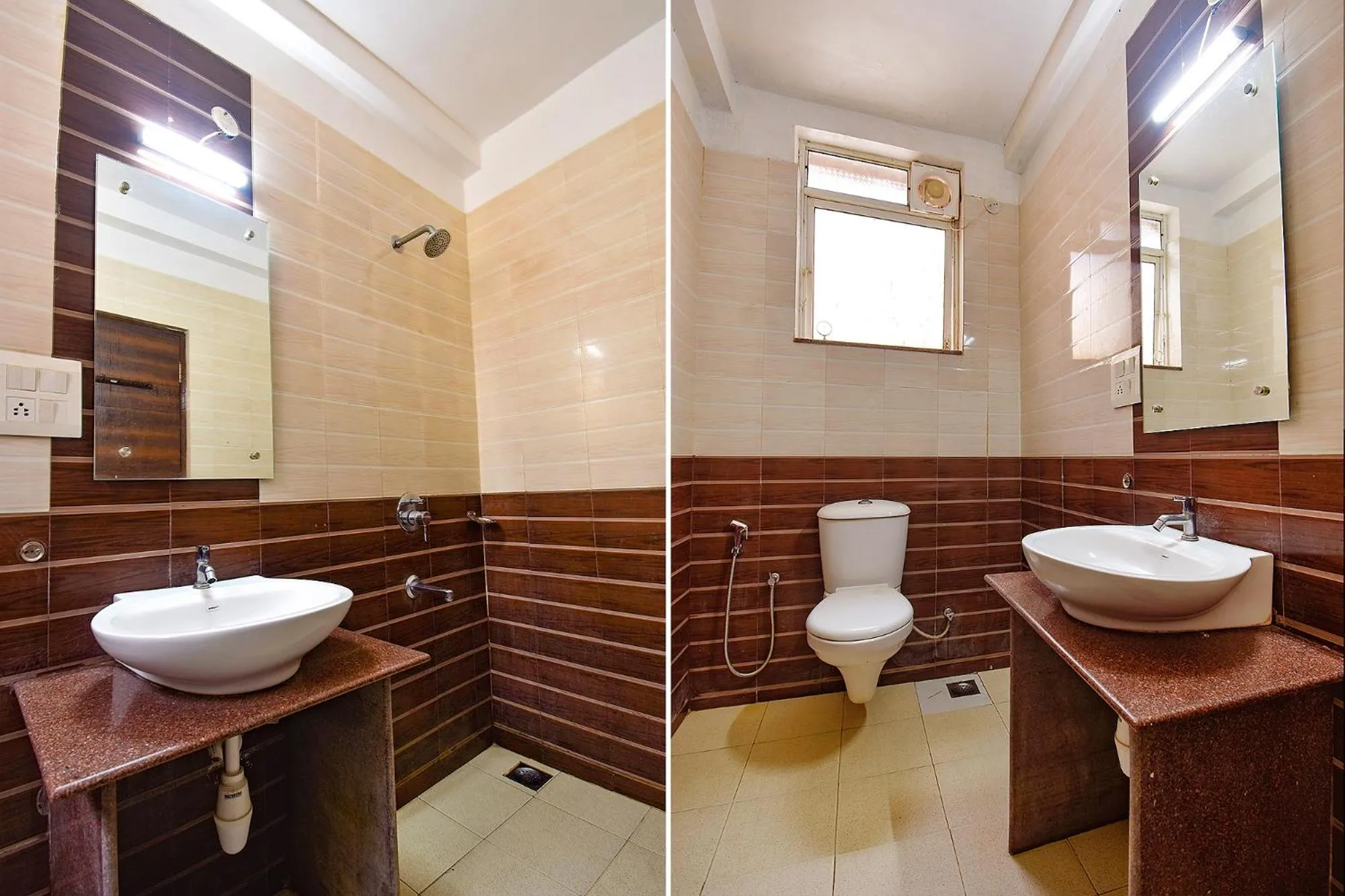 Bathroom in FabHotel Ocean View Apartment - Dabolim