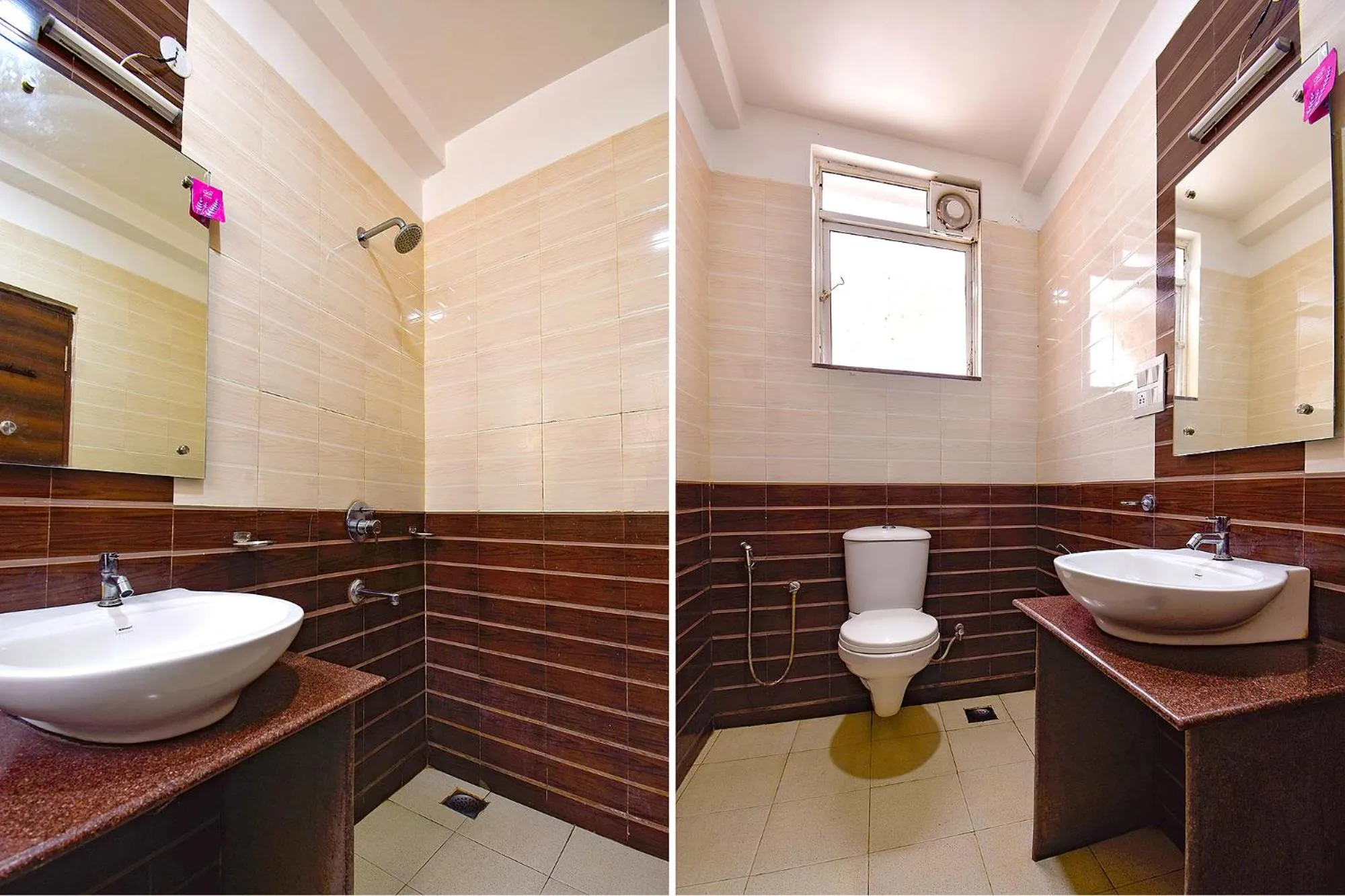 Bathroom in FabHotel Ocean View Apartment - Dabolim