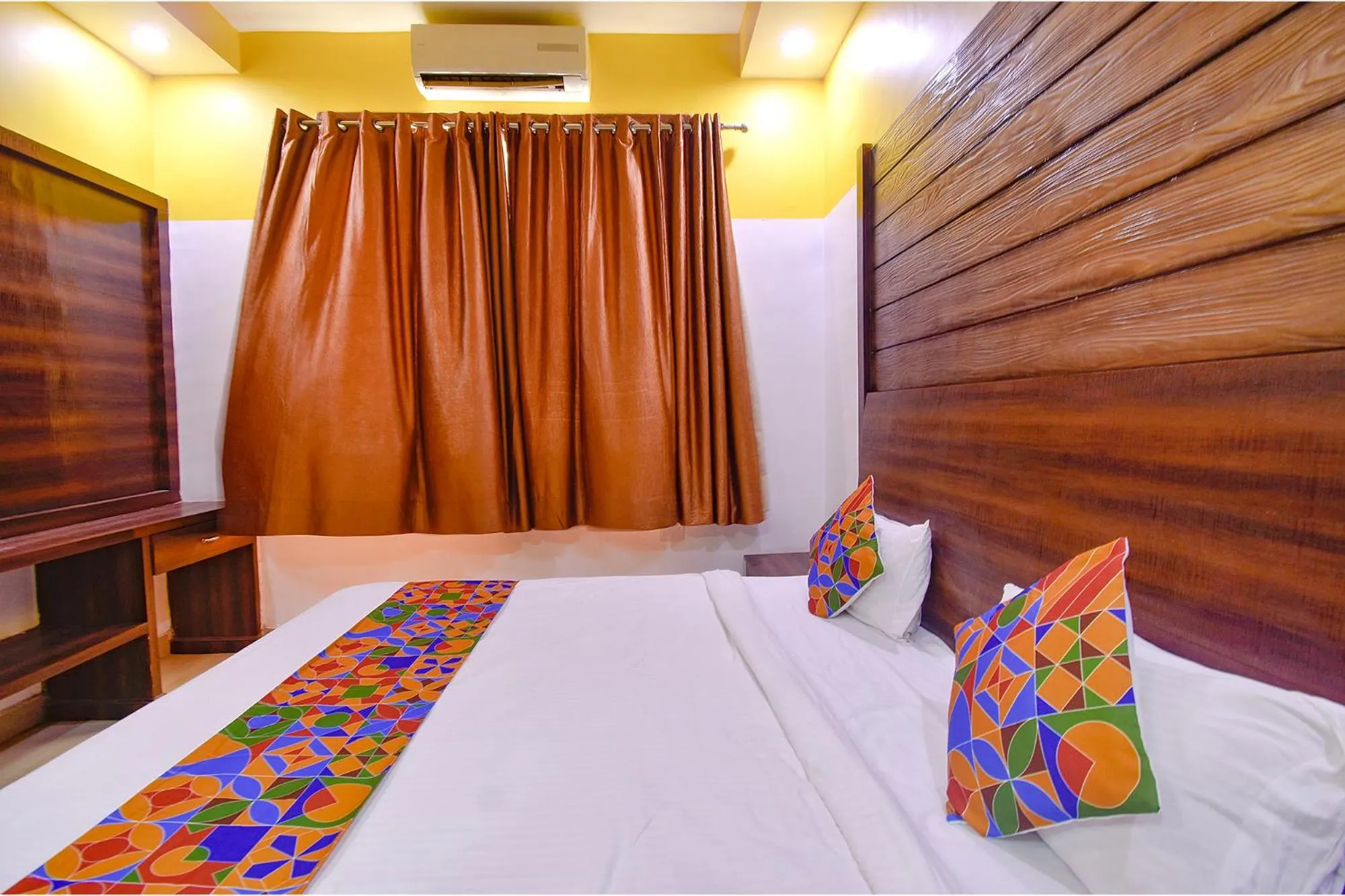 Bedroom, Bed in FabHotel Ocean View Apartment - Dabolim