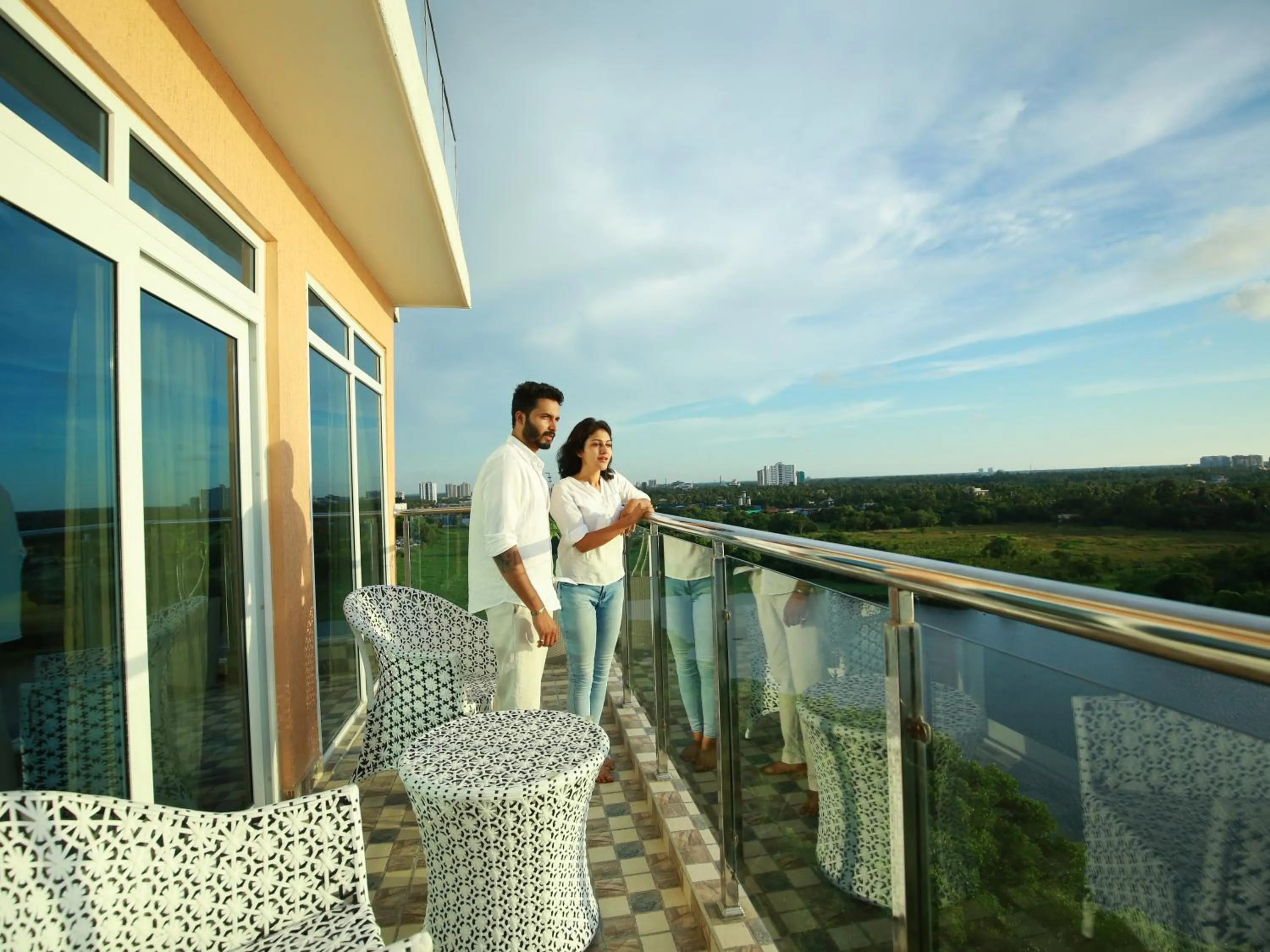 Bedroom in JVK Park Hotel