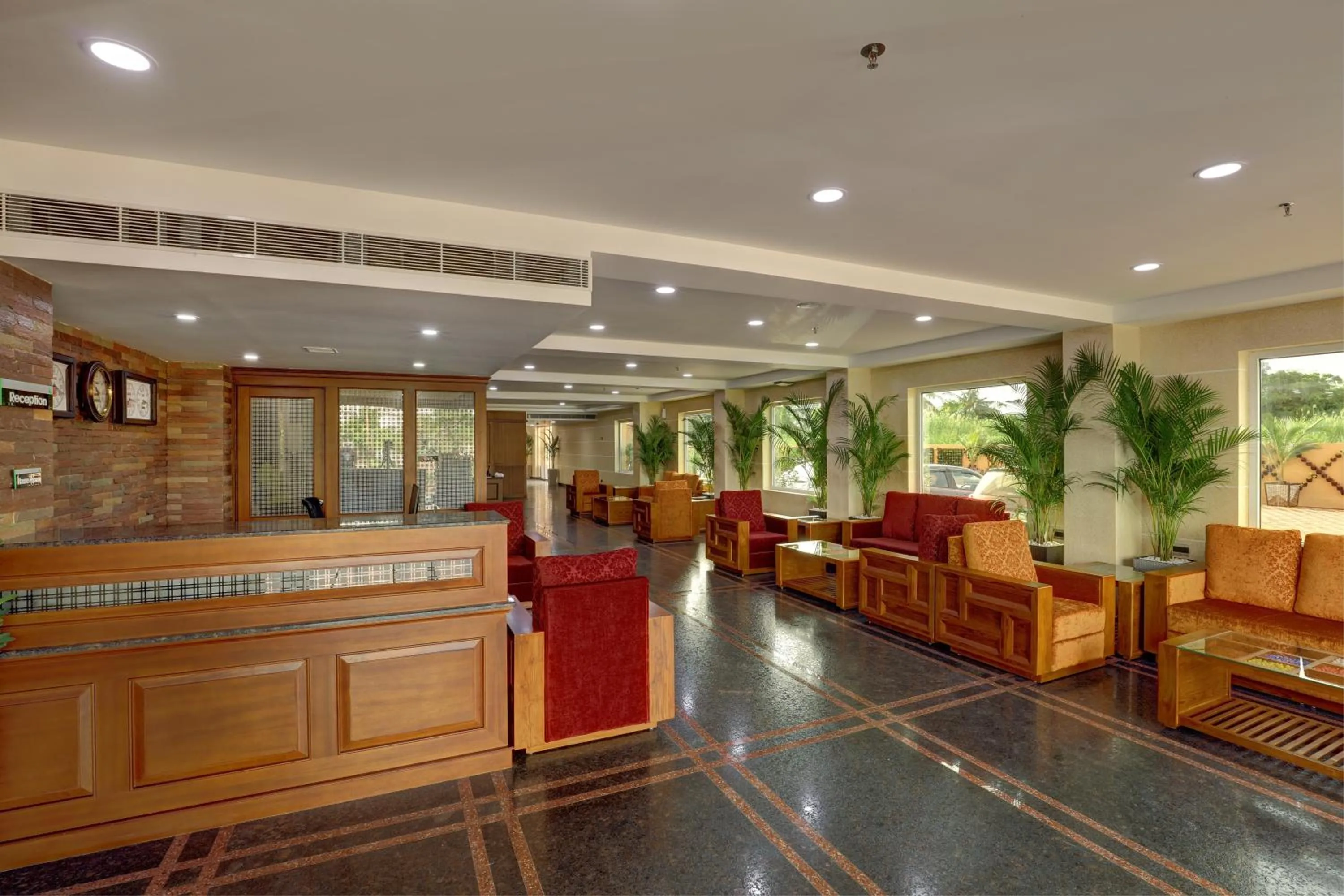 Lobby or reception in JVK Park Hotel