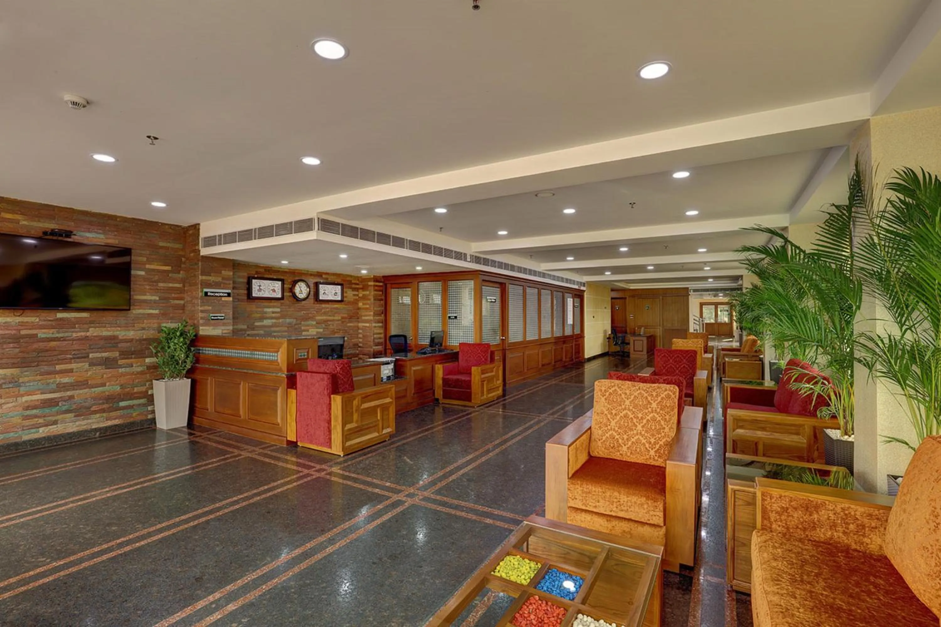 Lobby or reception in JVK Park Hotel