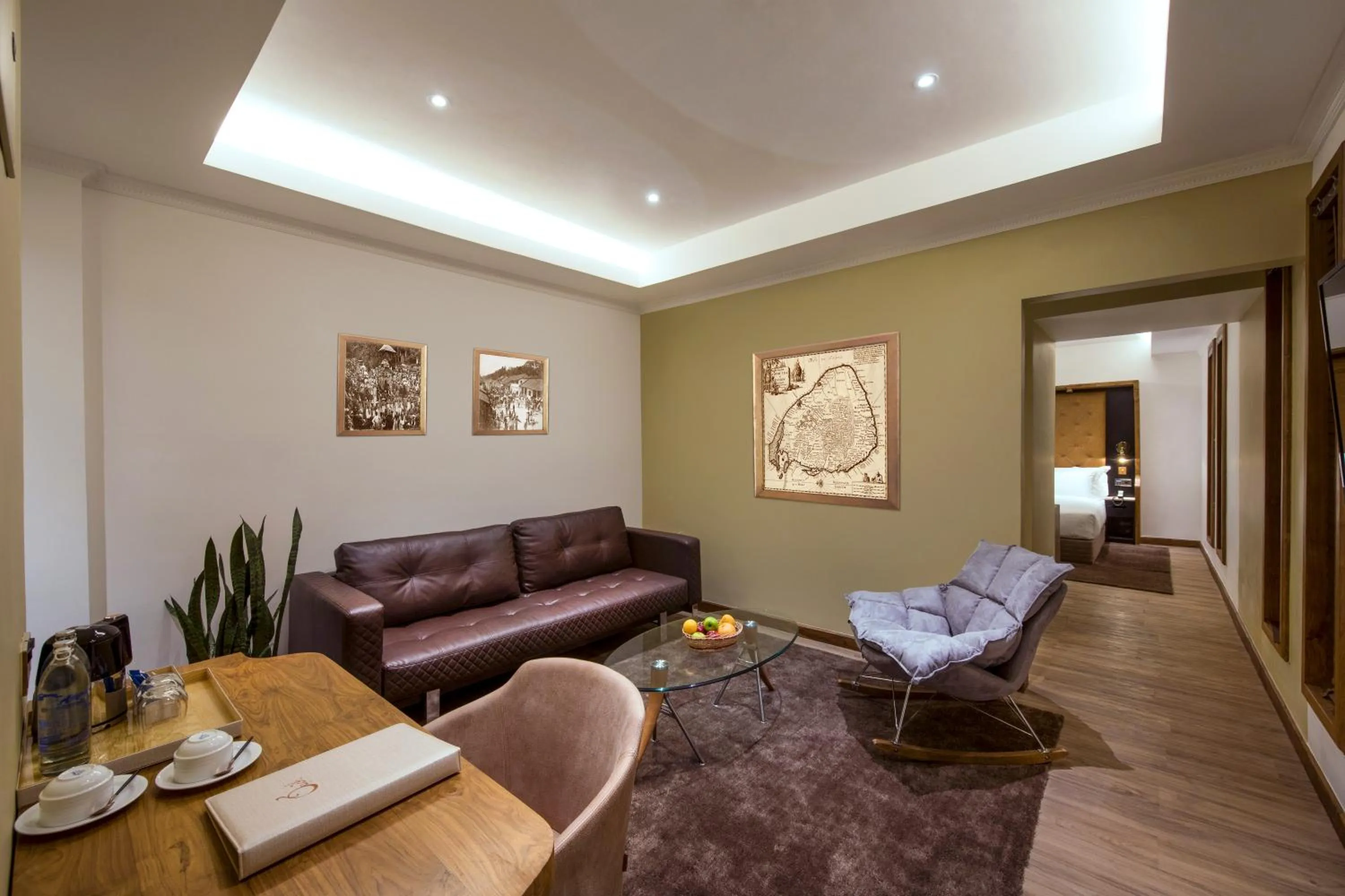 Living room in The Radh Hotel